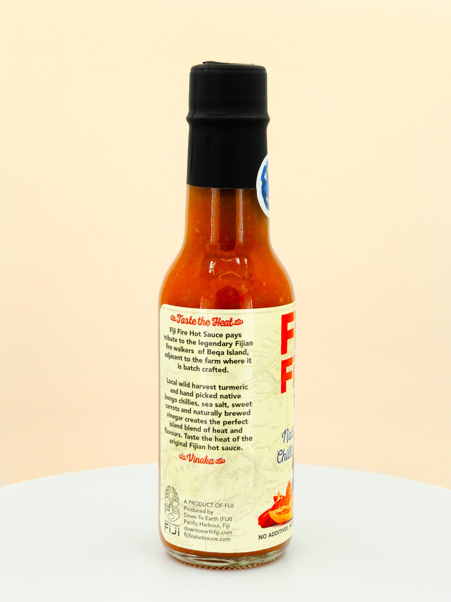 Fiji Fire Native Bongo Chilli Hot Sauce