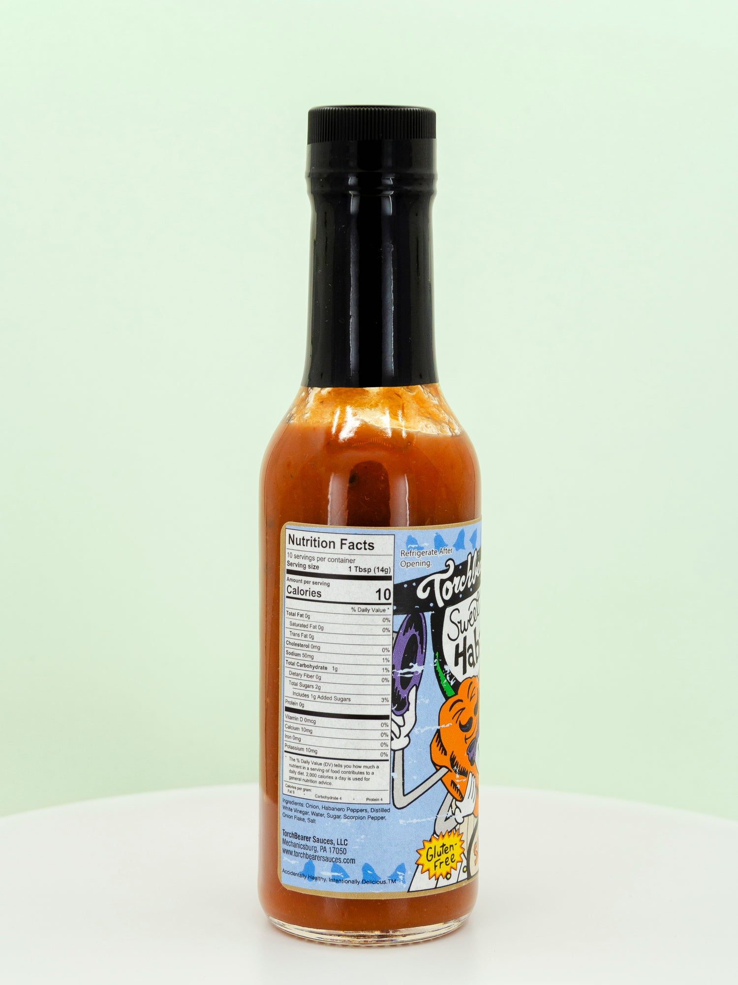 Sweet Onion Habanero Sauce Hot Sauce