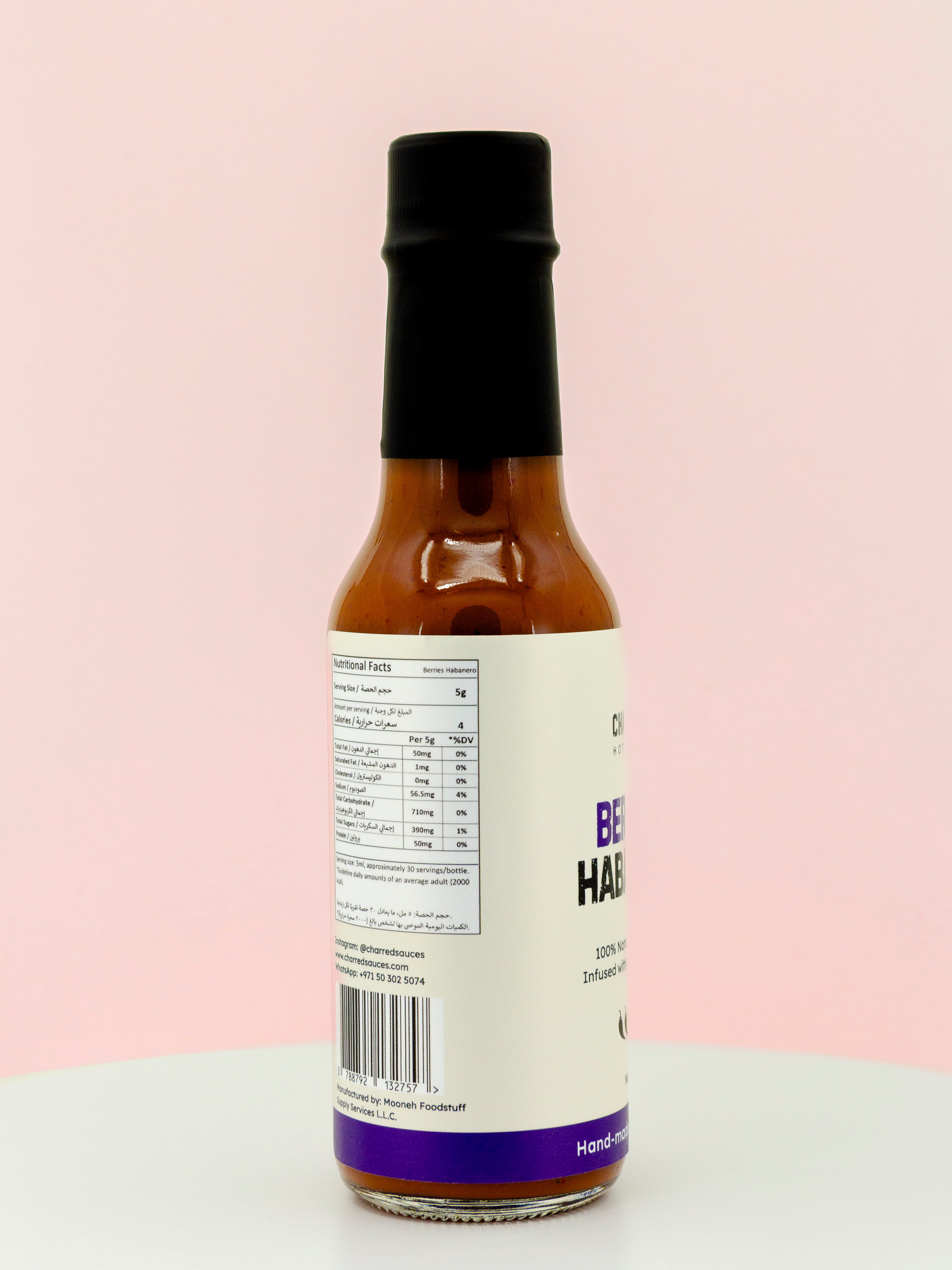 CHARRED Berries Habanero Hot Sauce