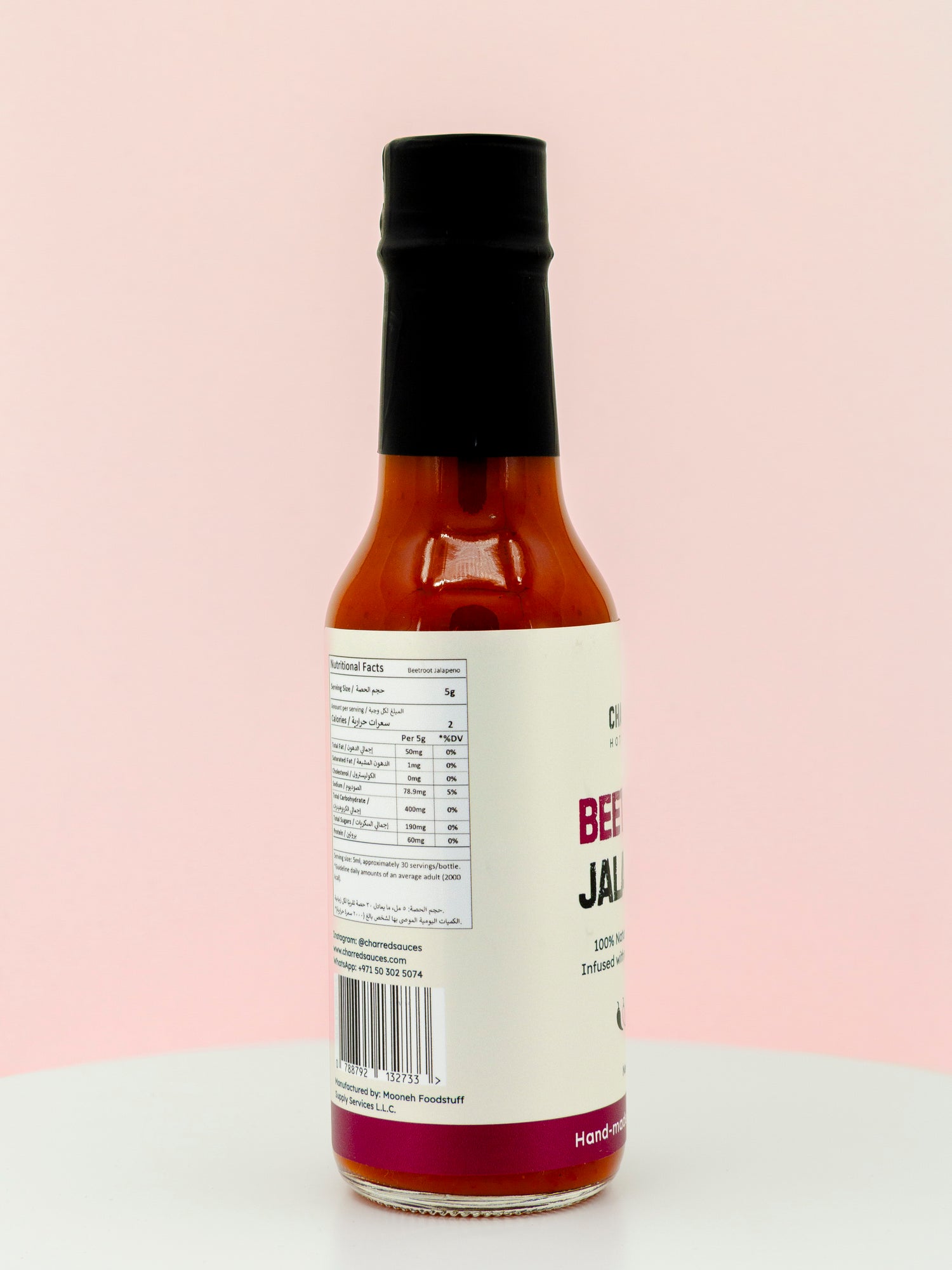 CHARRED Beetroot Jalapeno Hot Sauce