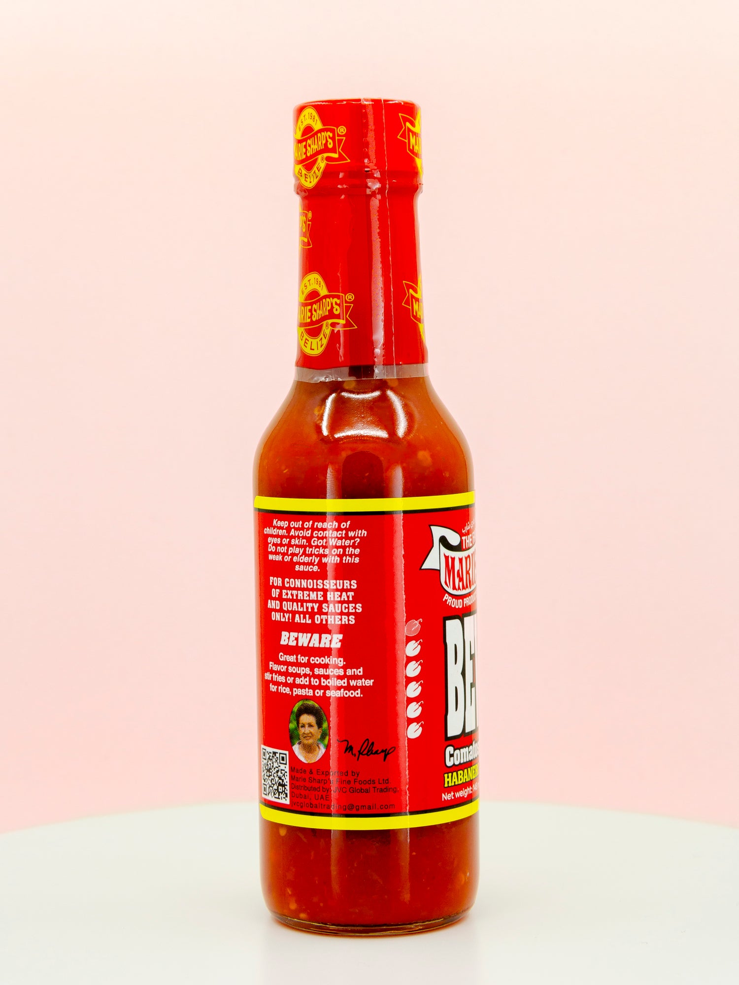BEWARE Habanero Pepper Hot Sauce