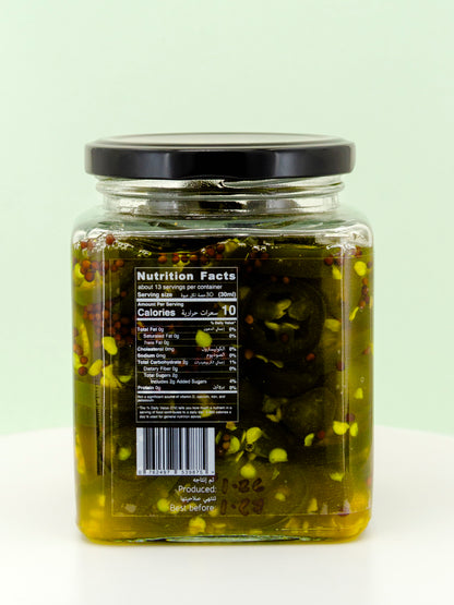 SWEET HEAT Candied Jalapeño Peppers