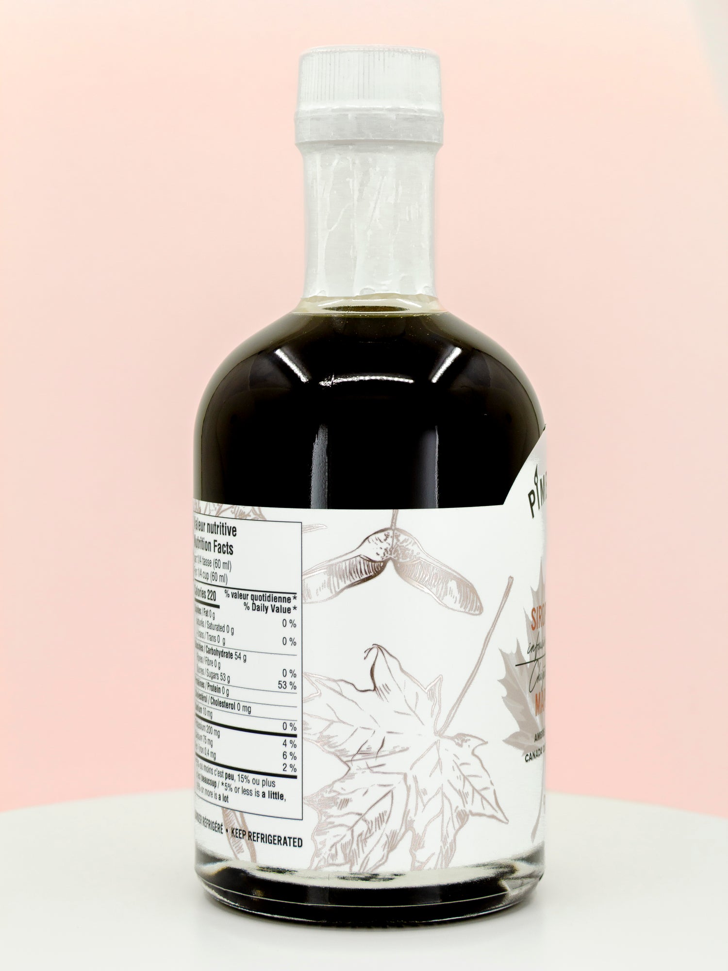 Chipotle-Infused Hot Maple Syrup