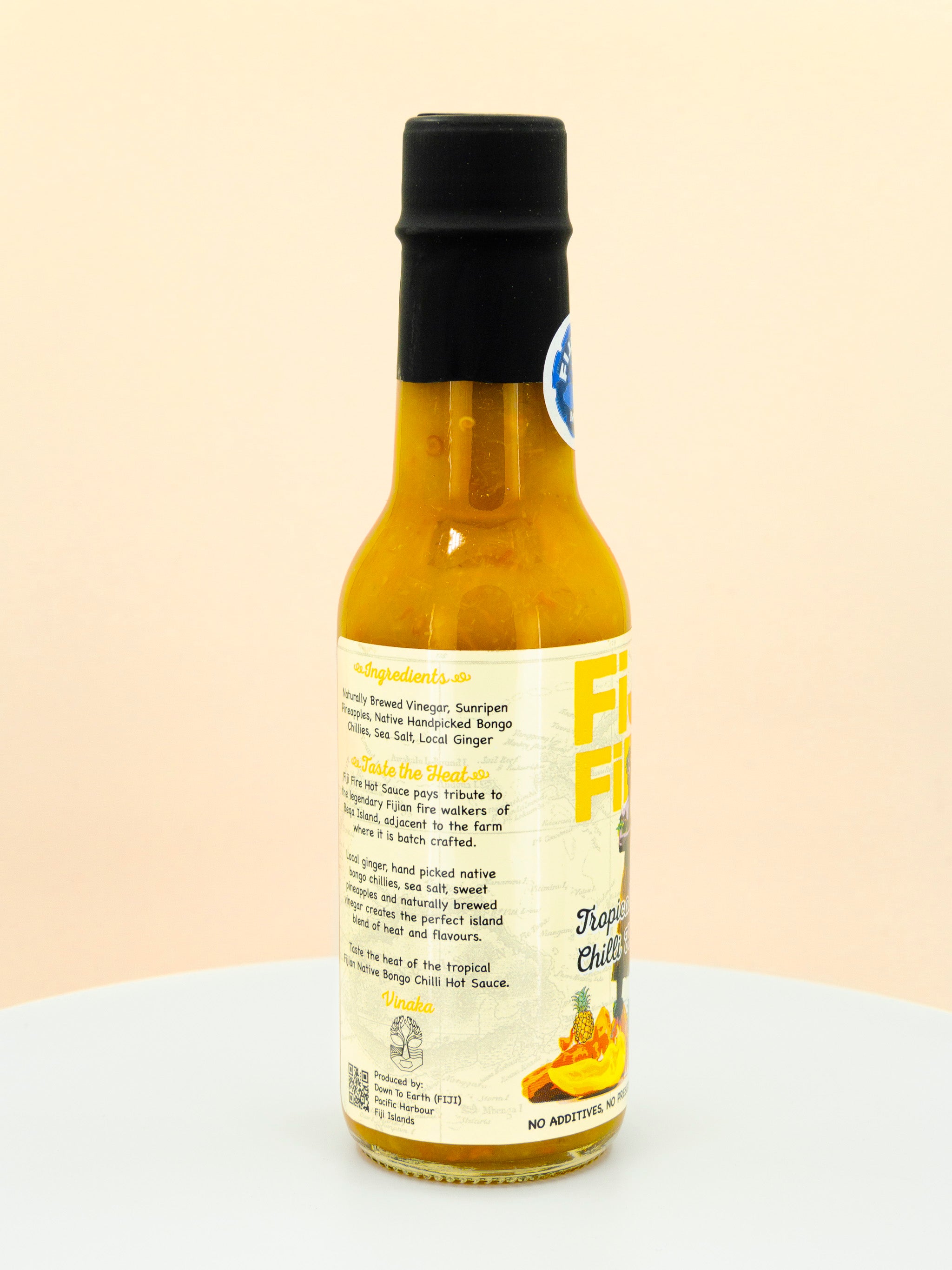 Fiji Fire Tropical Bongo Chilli Hot Sauce