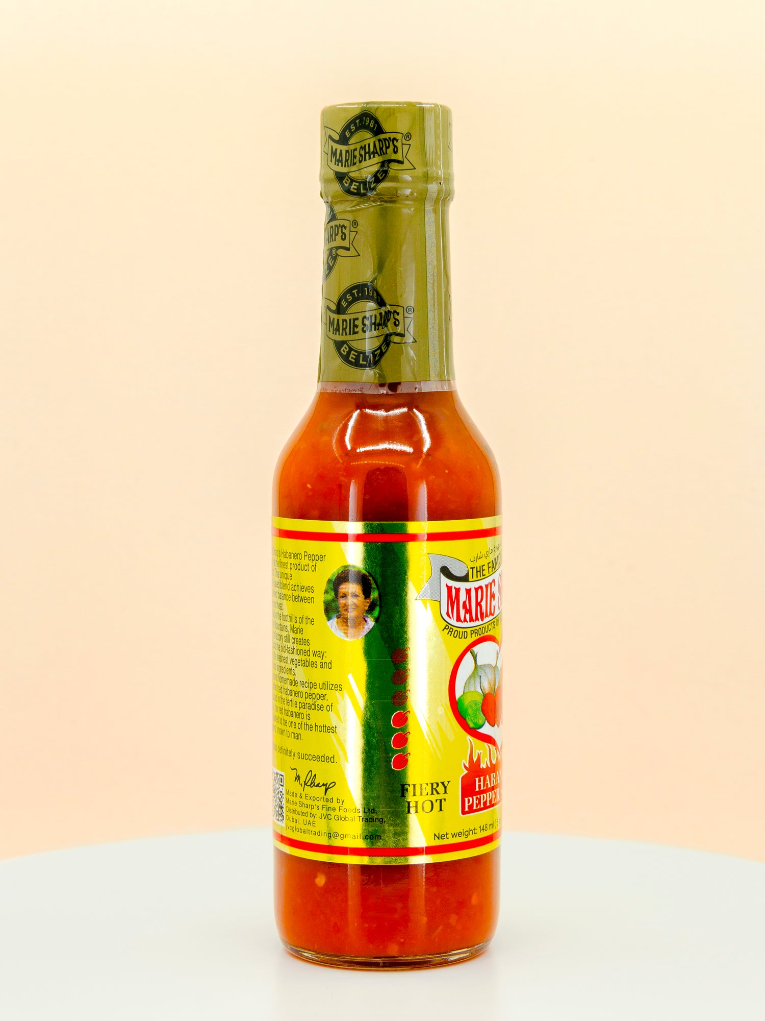 Fiery Hot Habanero Pepper Hot Sauce