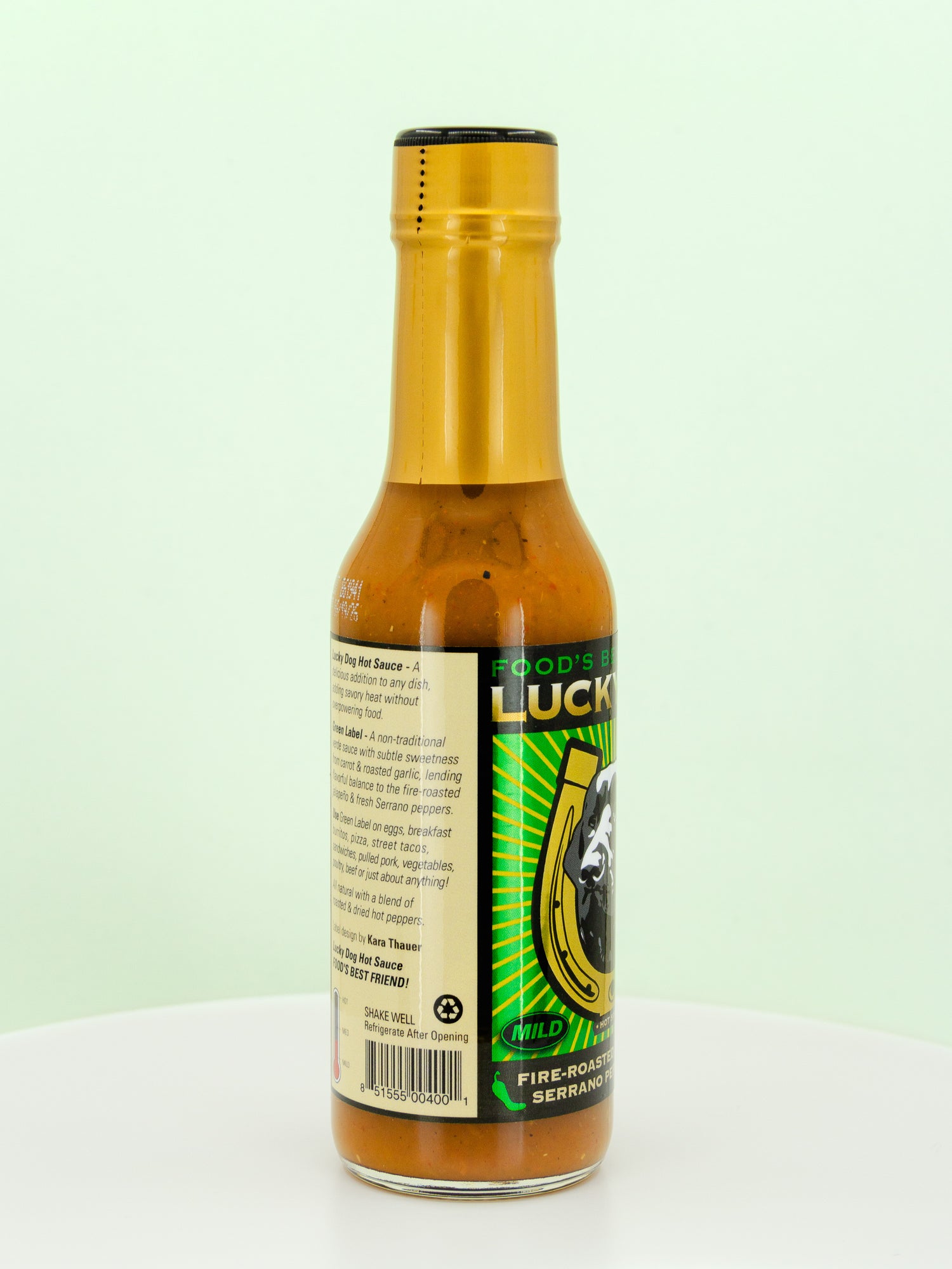 Fire Roasted Jalapeno &amp; Serrano Pepper Hot Sauce