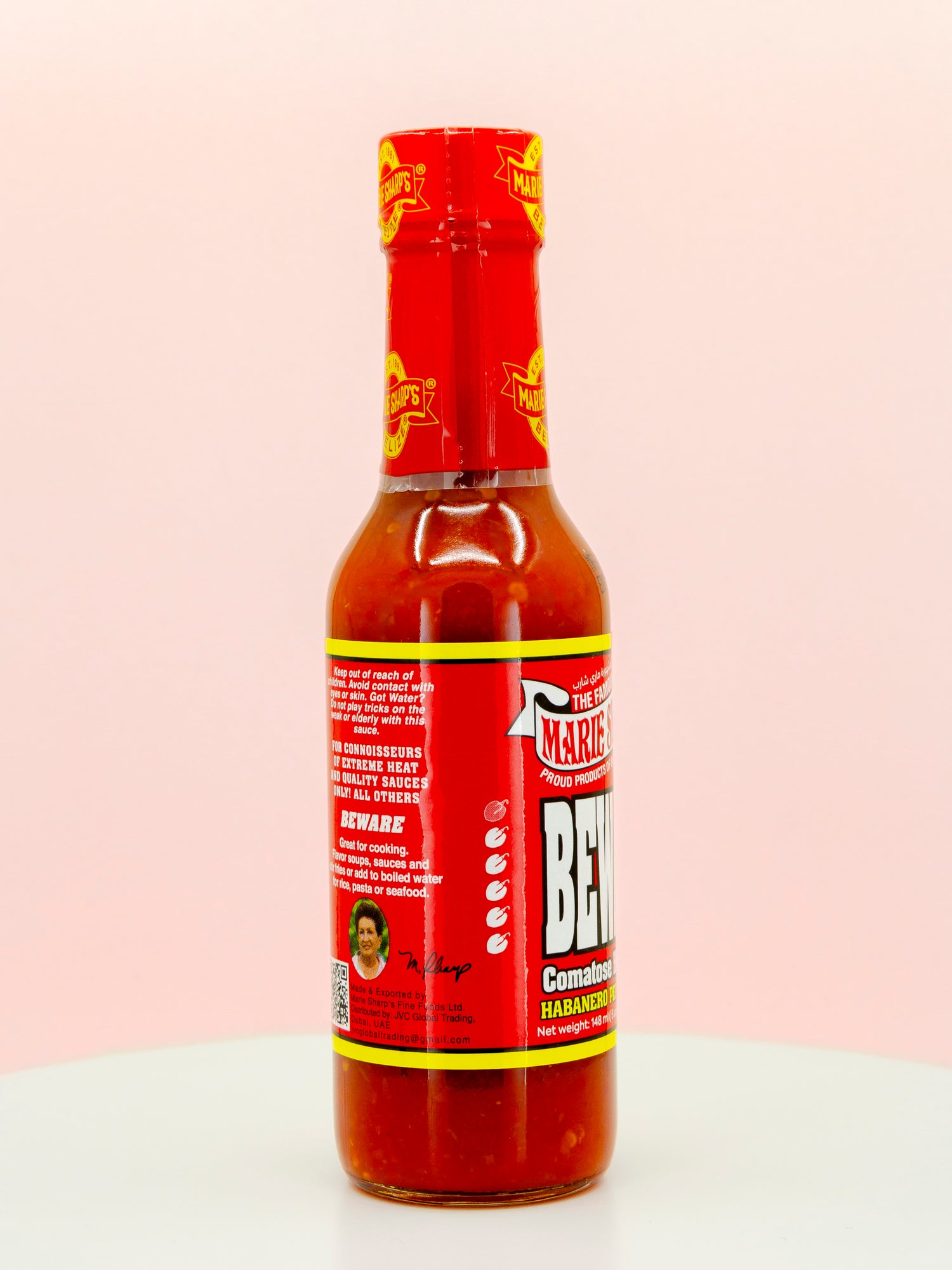 BEWARE Habanero Pepper Hot Sauce