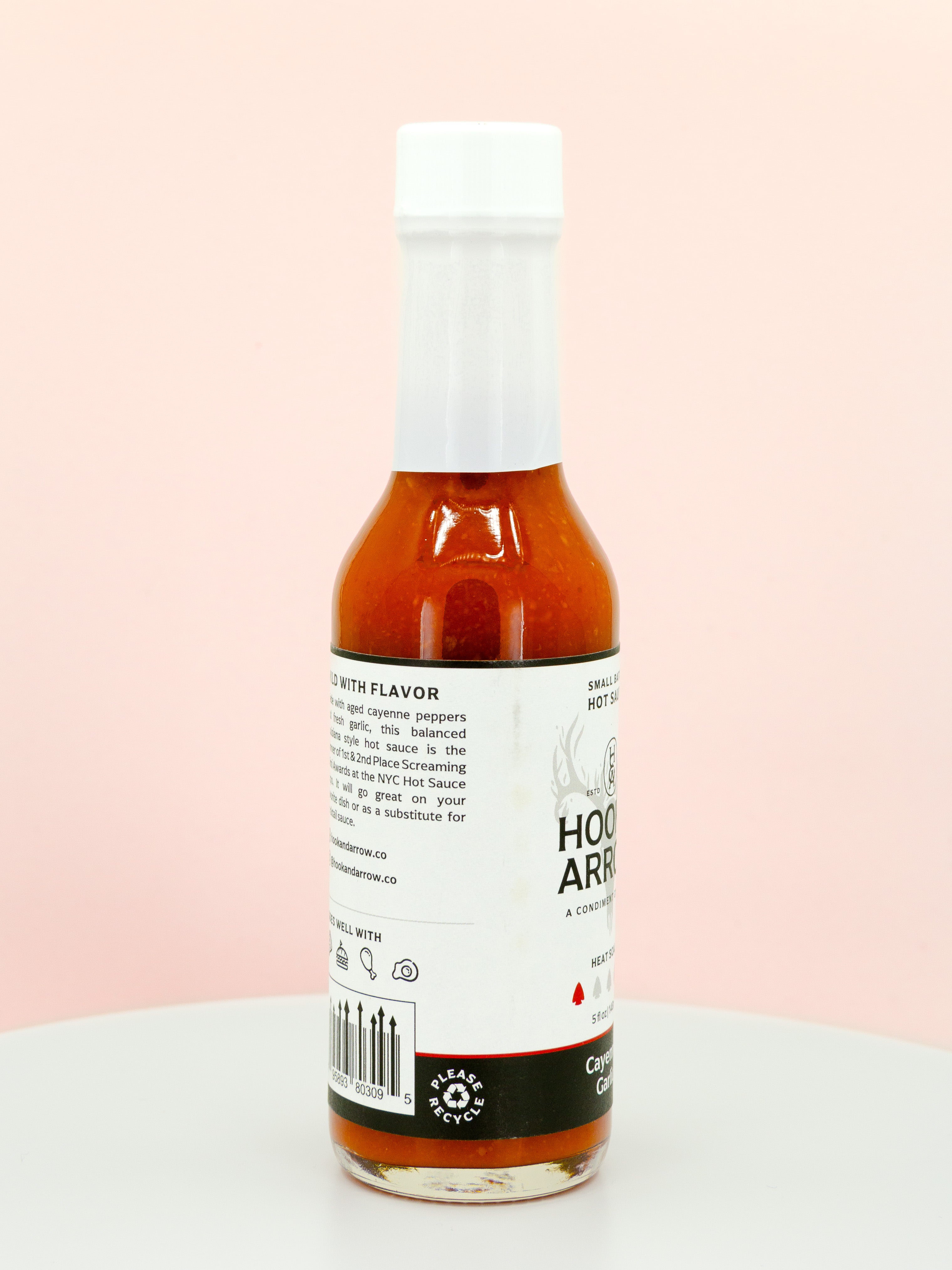 Cayenne, Garlic Hot Sauce