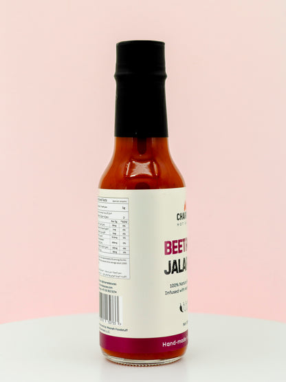 CHARRED Beetroot Jalapeno Hot Sauce