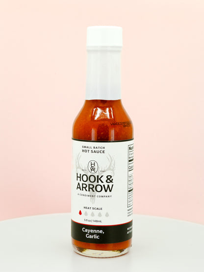 Cayenne, Garlic Hot Sauce