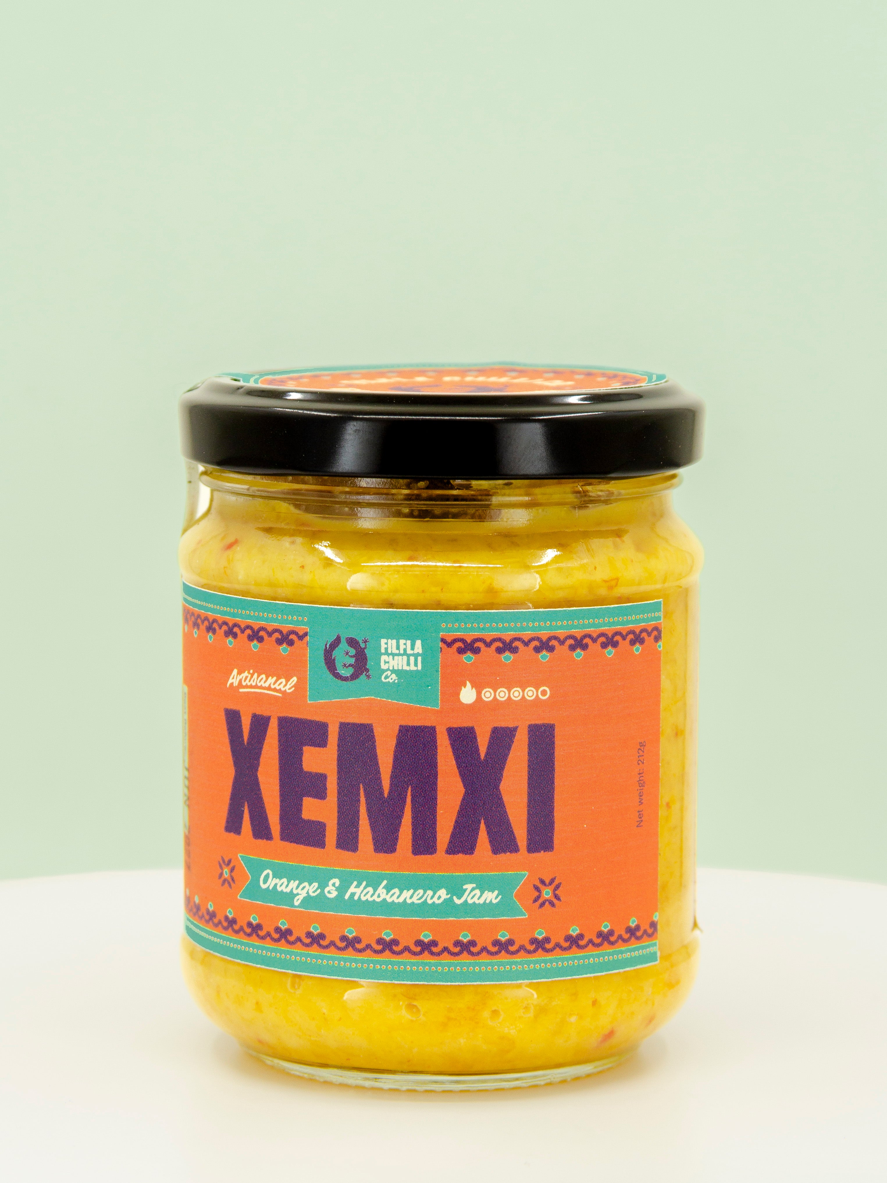 Xemxi Orange Habanero Jam