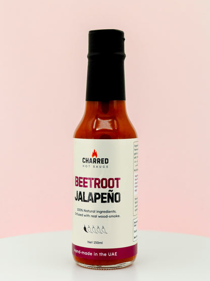 CHARRED Beetroot Jalapeno Hot Sauce
