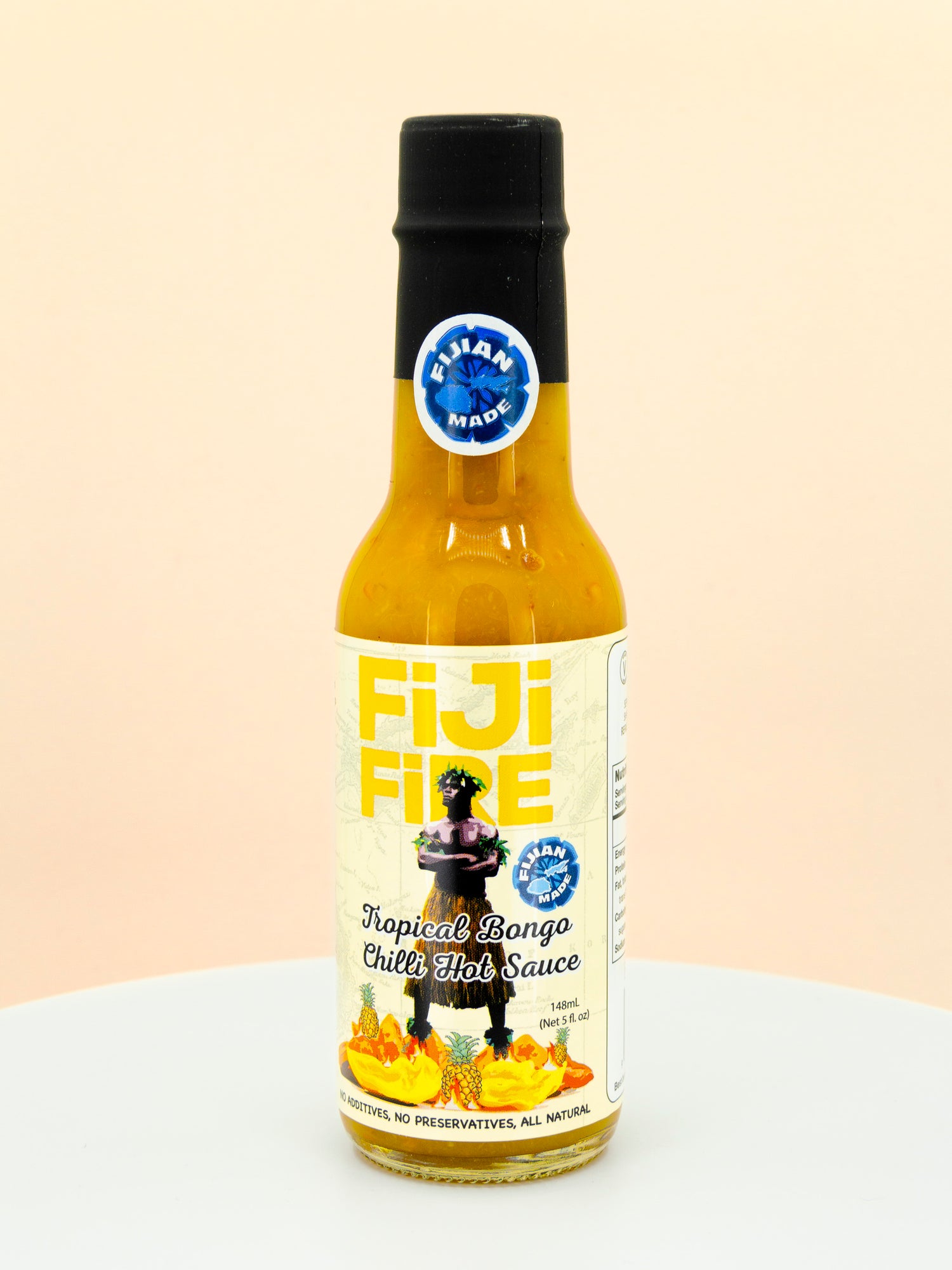 Fiji Fire Tropical Bongo Chilli Hot Sauce