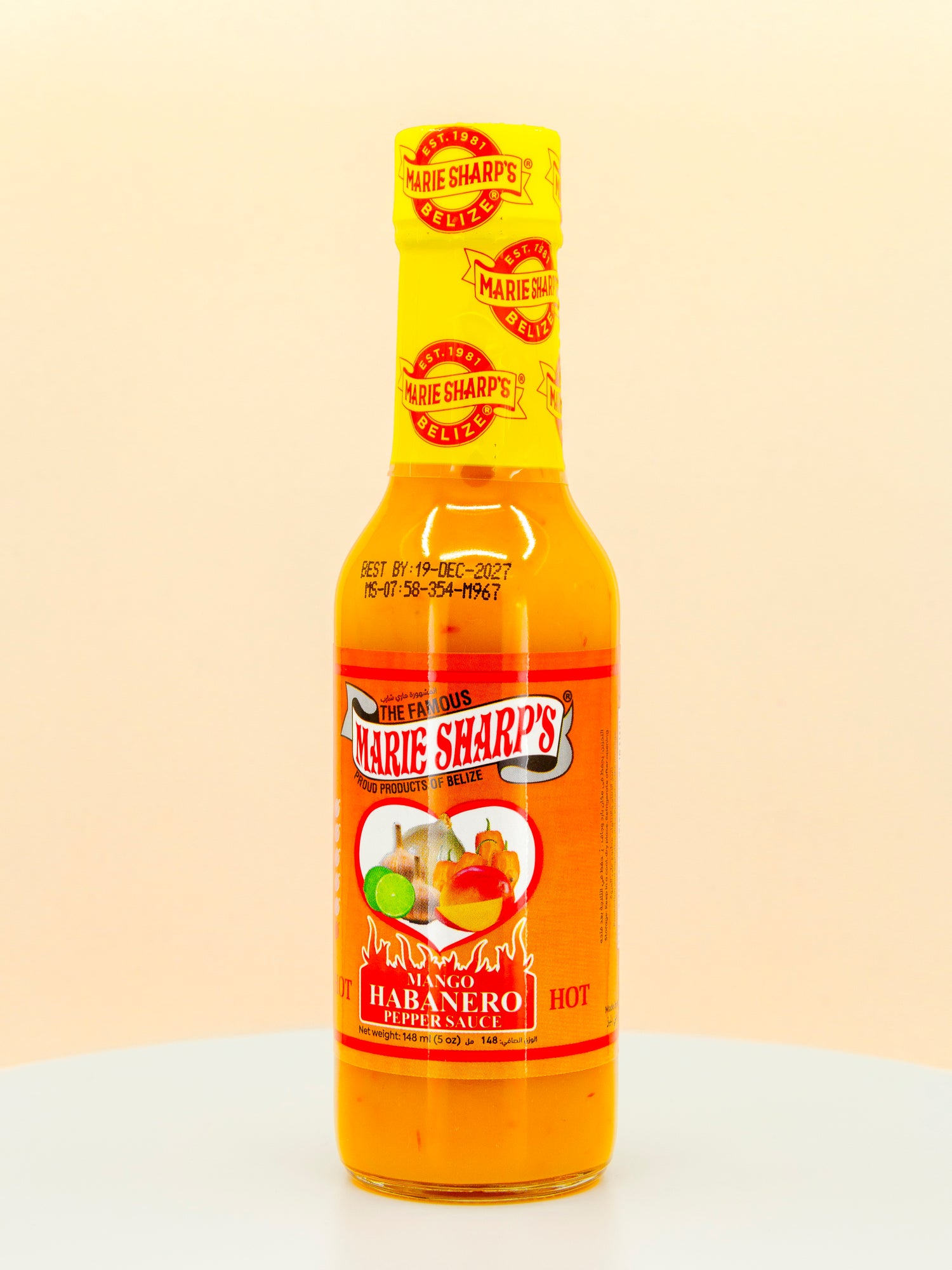 Mango Habanero Pepper Hot Sauce