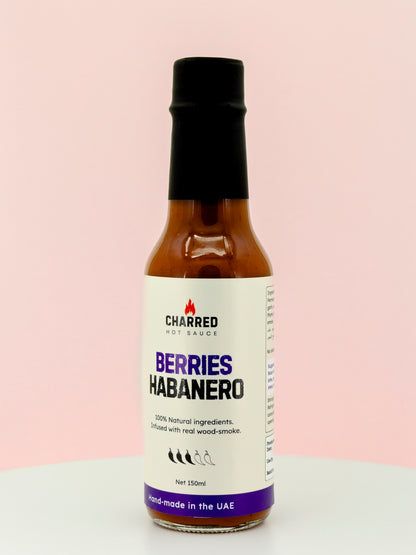 CHARRED Berries Habanero Hot Sauce
