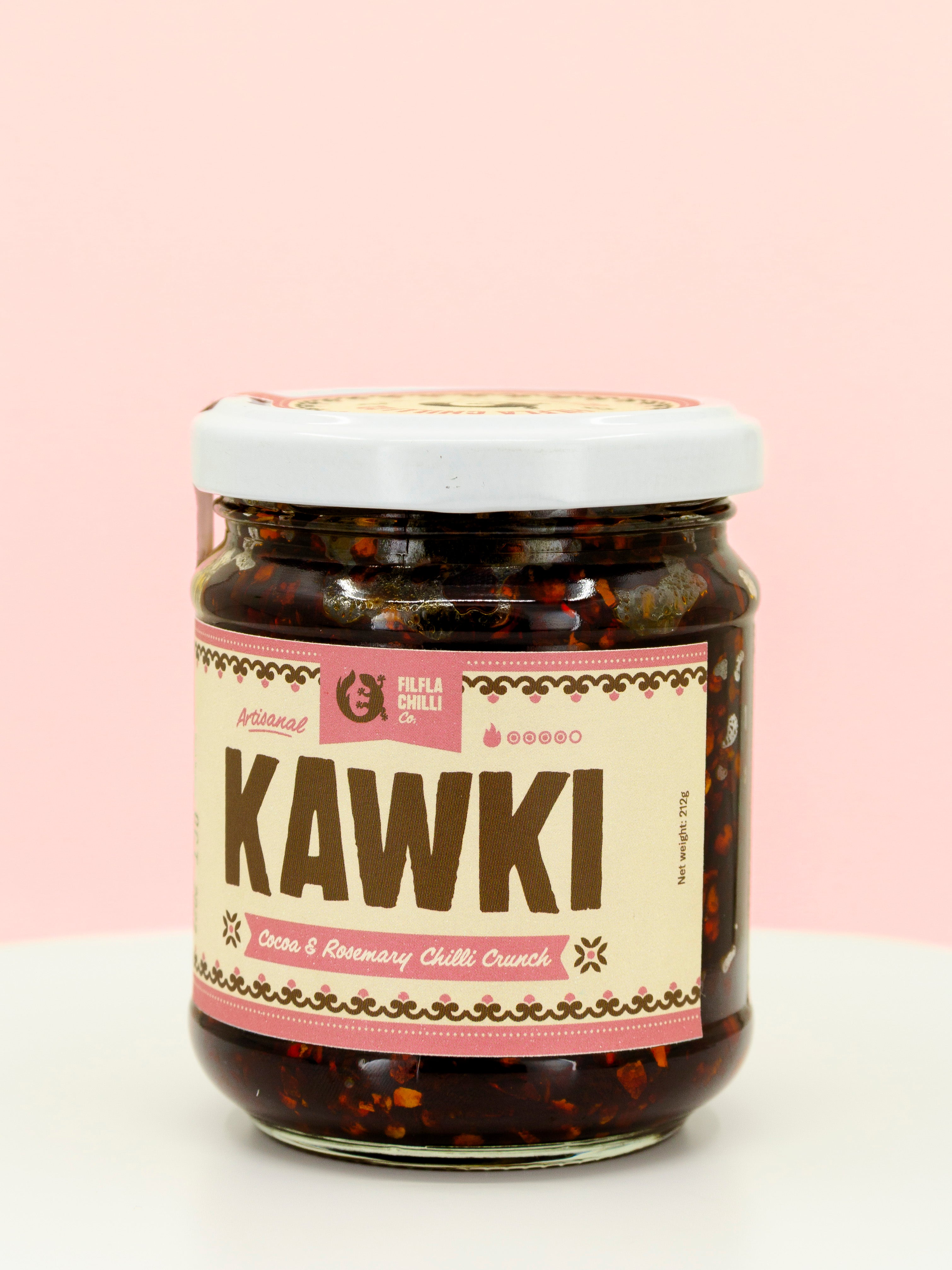 Kawki Cacao &amp; Rosemary Chilli Crunch