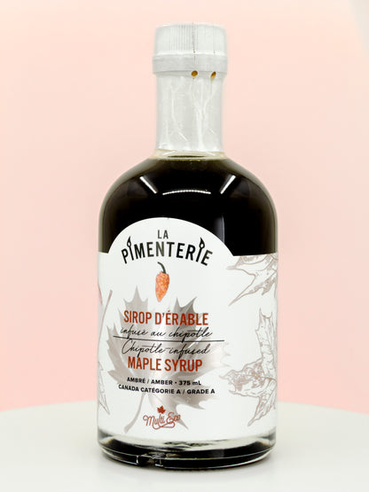 Chipotle-Infused Hot Maple Syrup