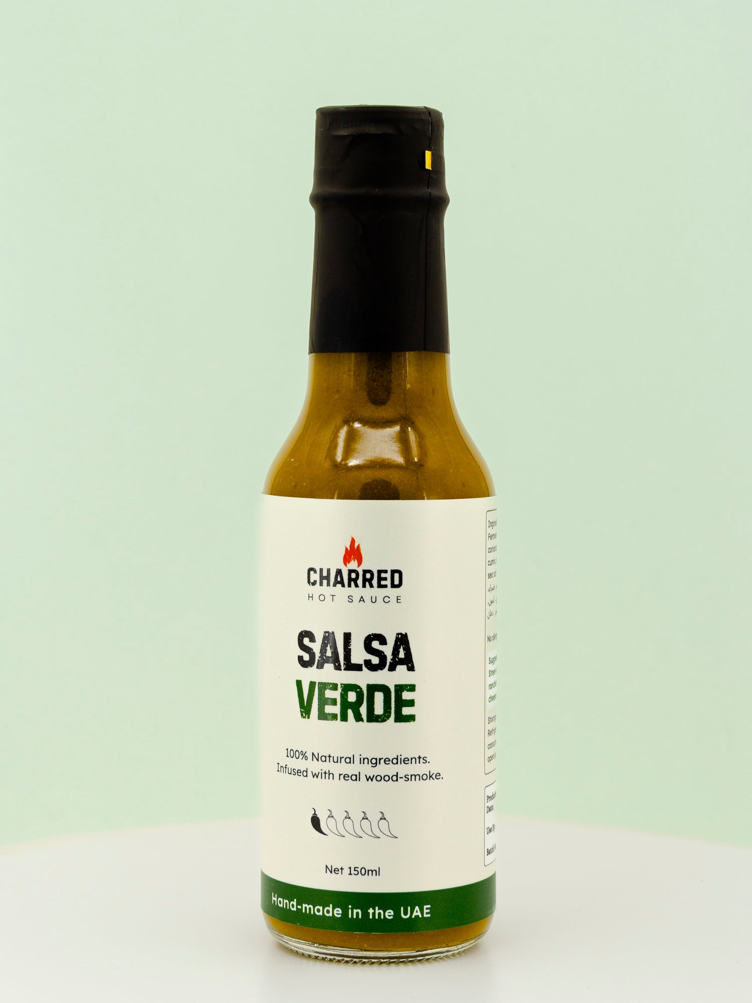 CHARRED Salsa Verde Hot Sauce