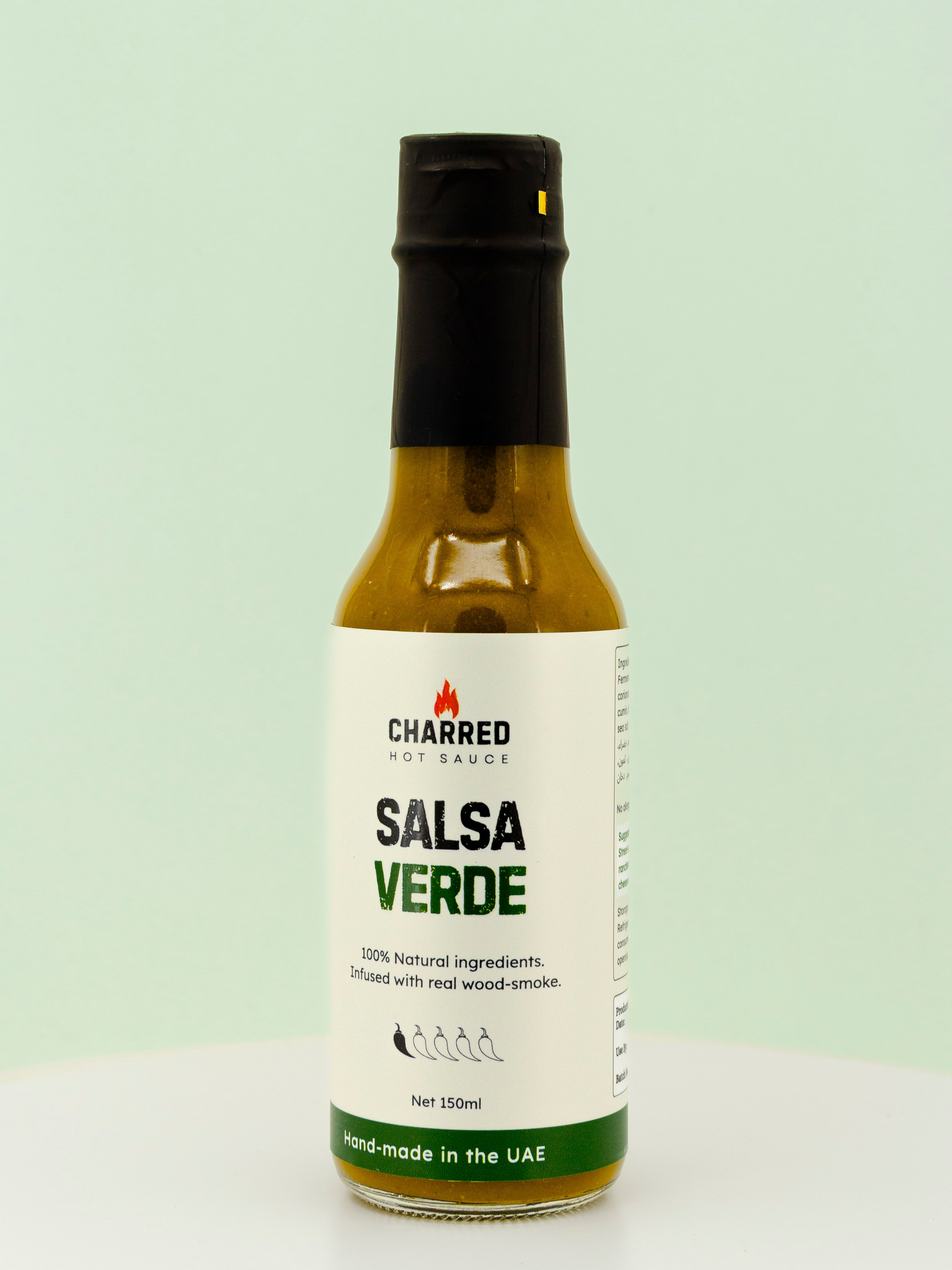 CHARRED Salsa Verde Hot Sauce
