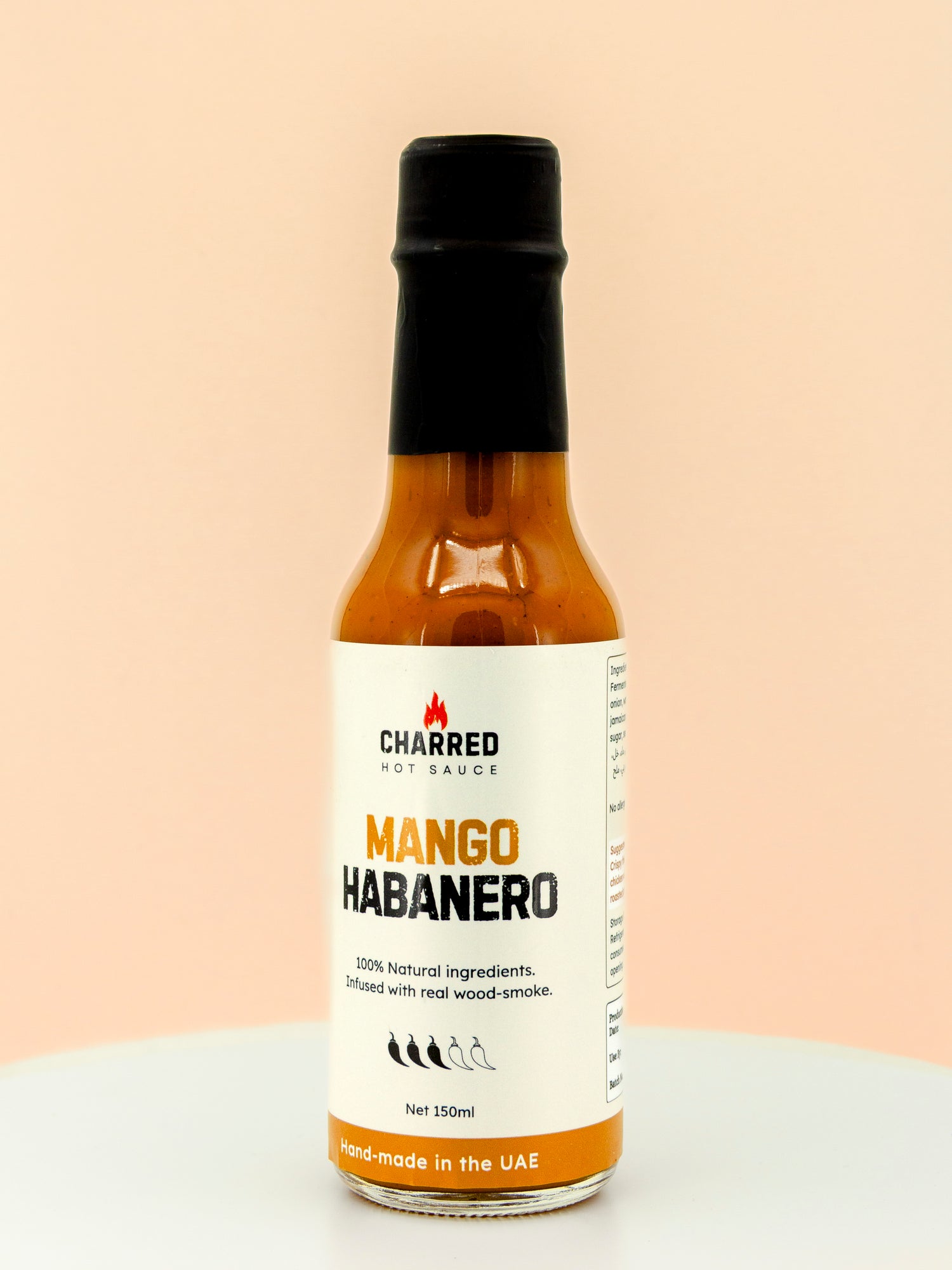 CHARRED Mango Habanero Hot Sauce