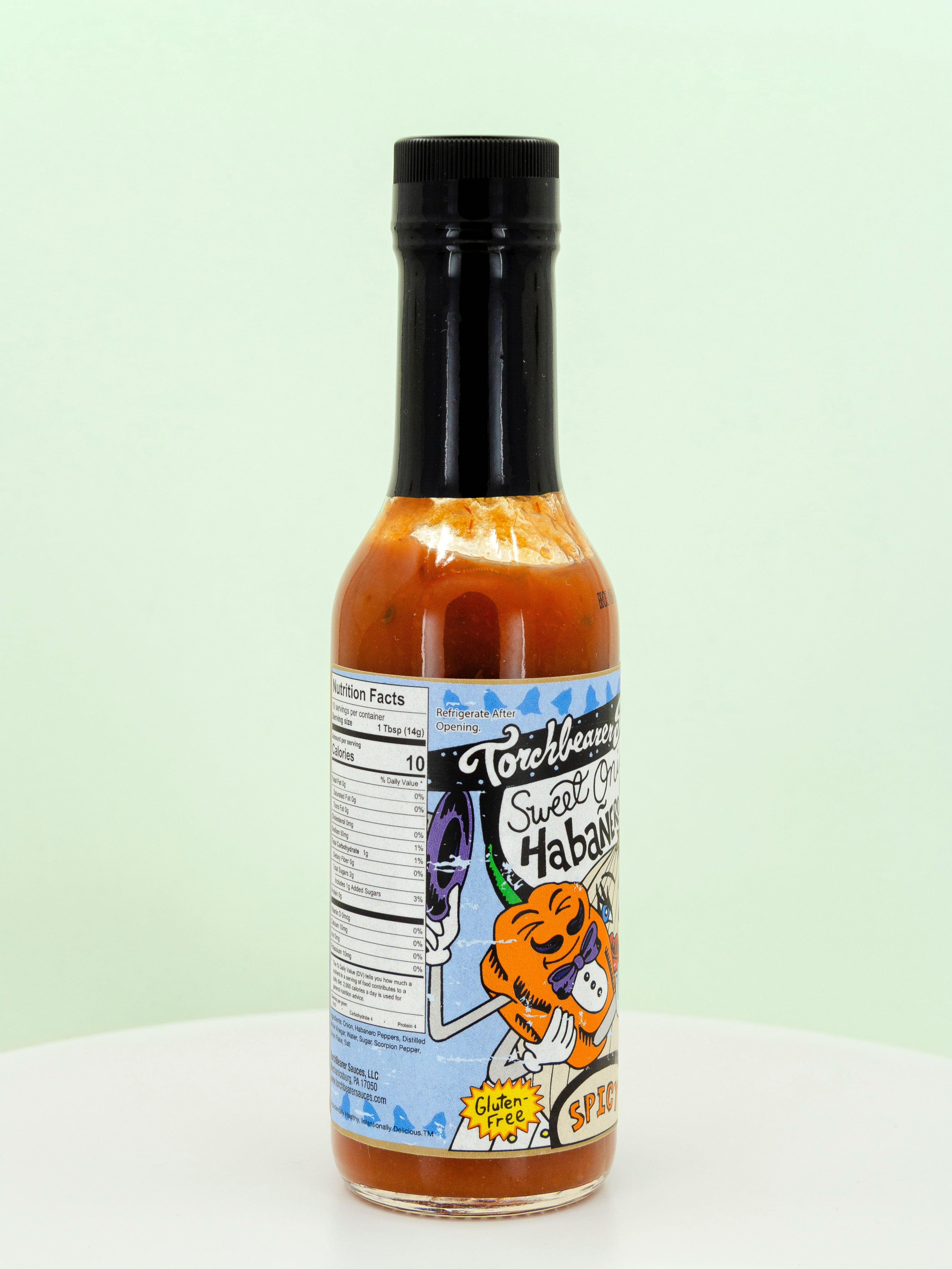Sweet Onion Habanero Sauce Hot Sauce