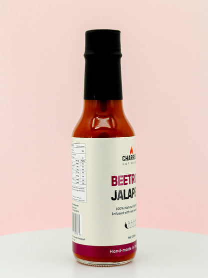 CHARRED Beetroot Jalapeno Hot Sauce