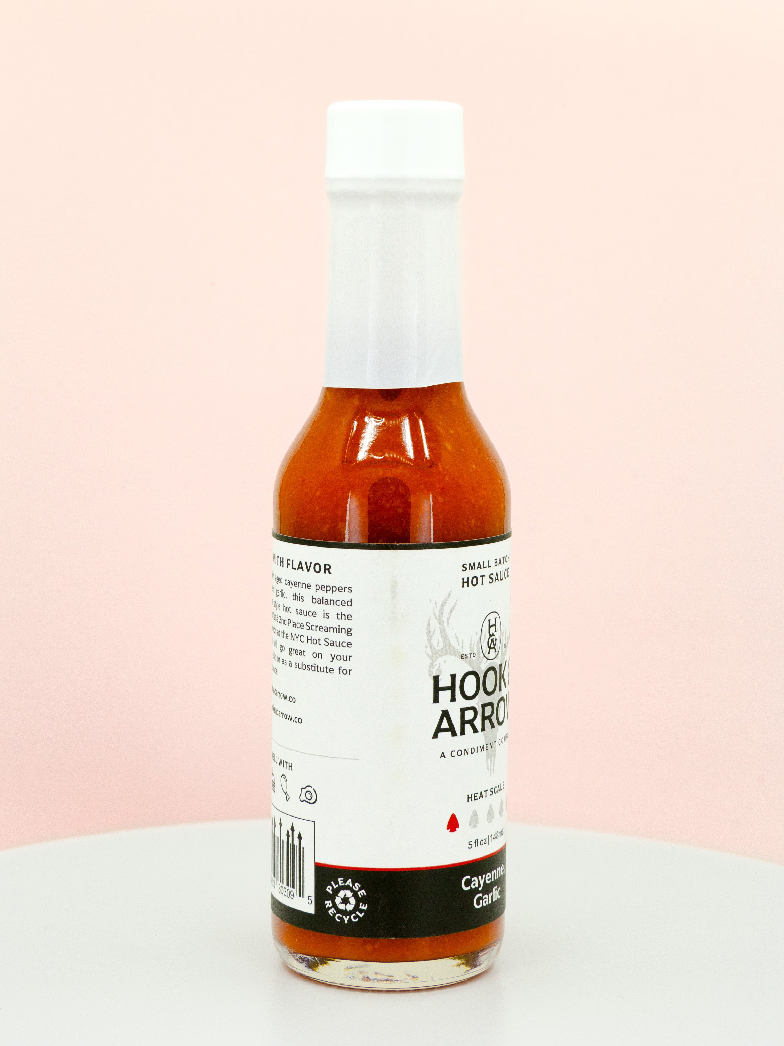 Cayenne, Garlic Hot Sauce