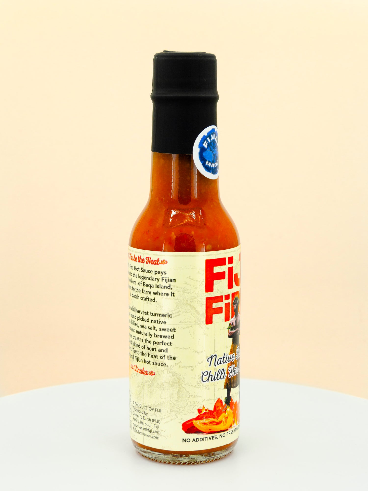 Fiji Fire Native Bongo Chilli Hot Sauce