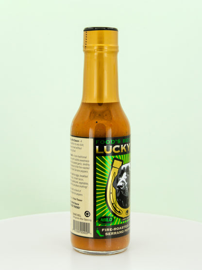 Fire Roasted Jalapeno &amp; Serrano Pepper Hot Sauce