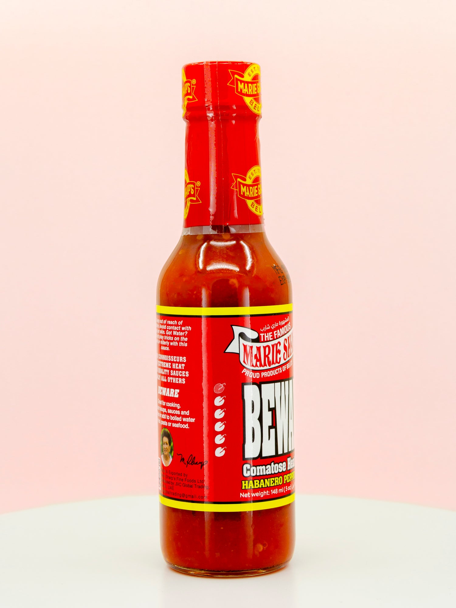 BEWARE Habanero Pepper Hot Sauce