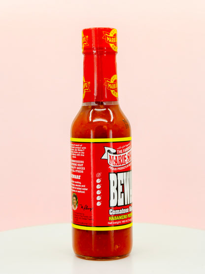 BEWARE Habanero Pepper Hot Sauce
