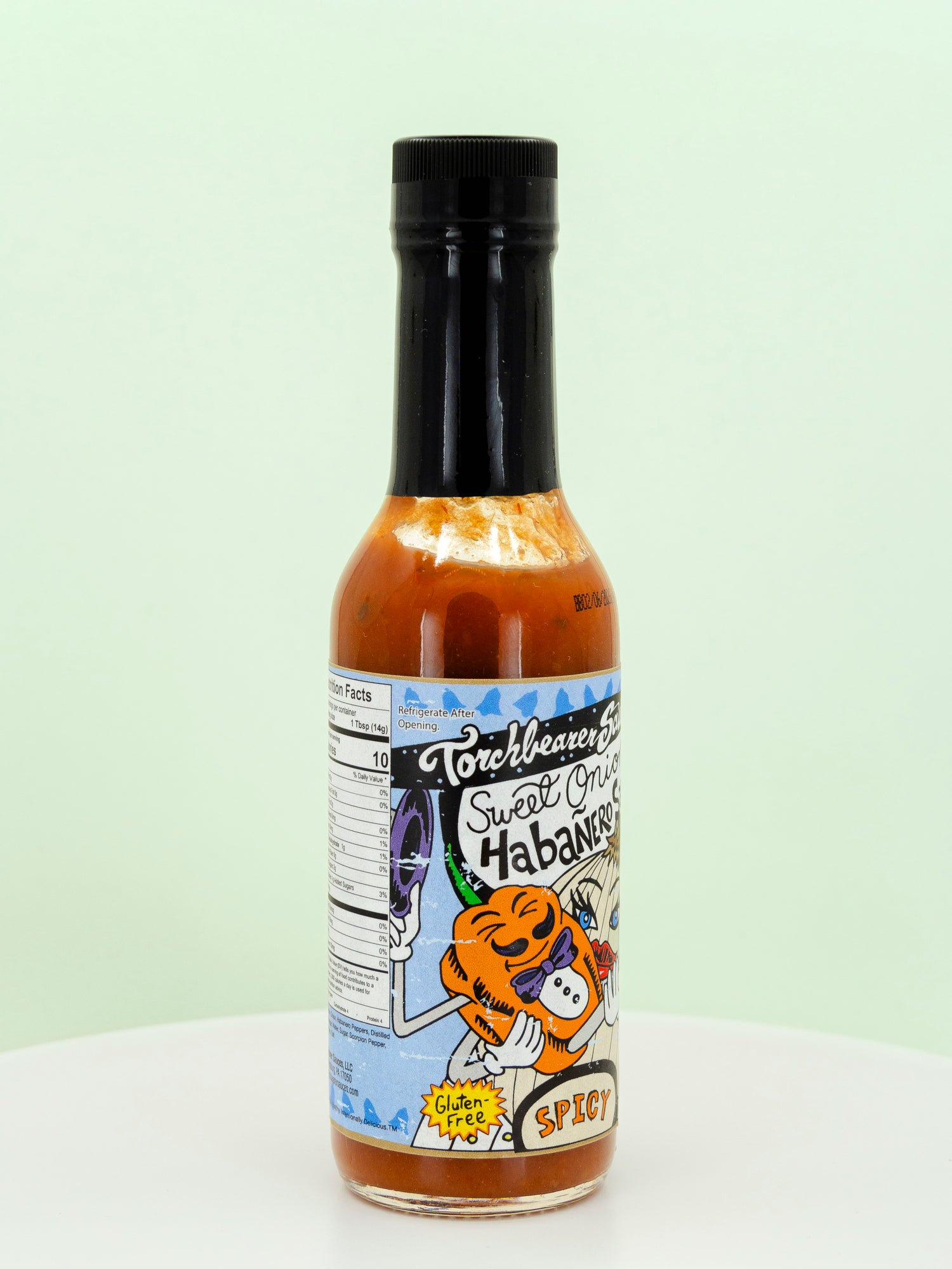 Sweet Onion Habanero Sauce Hot Sauce