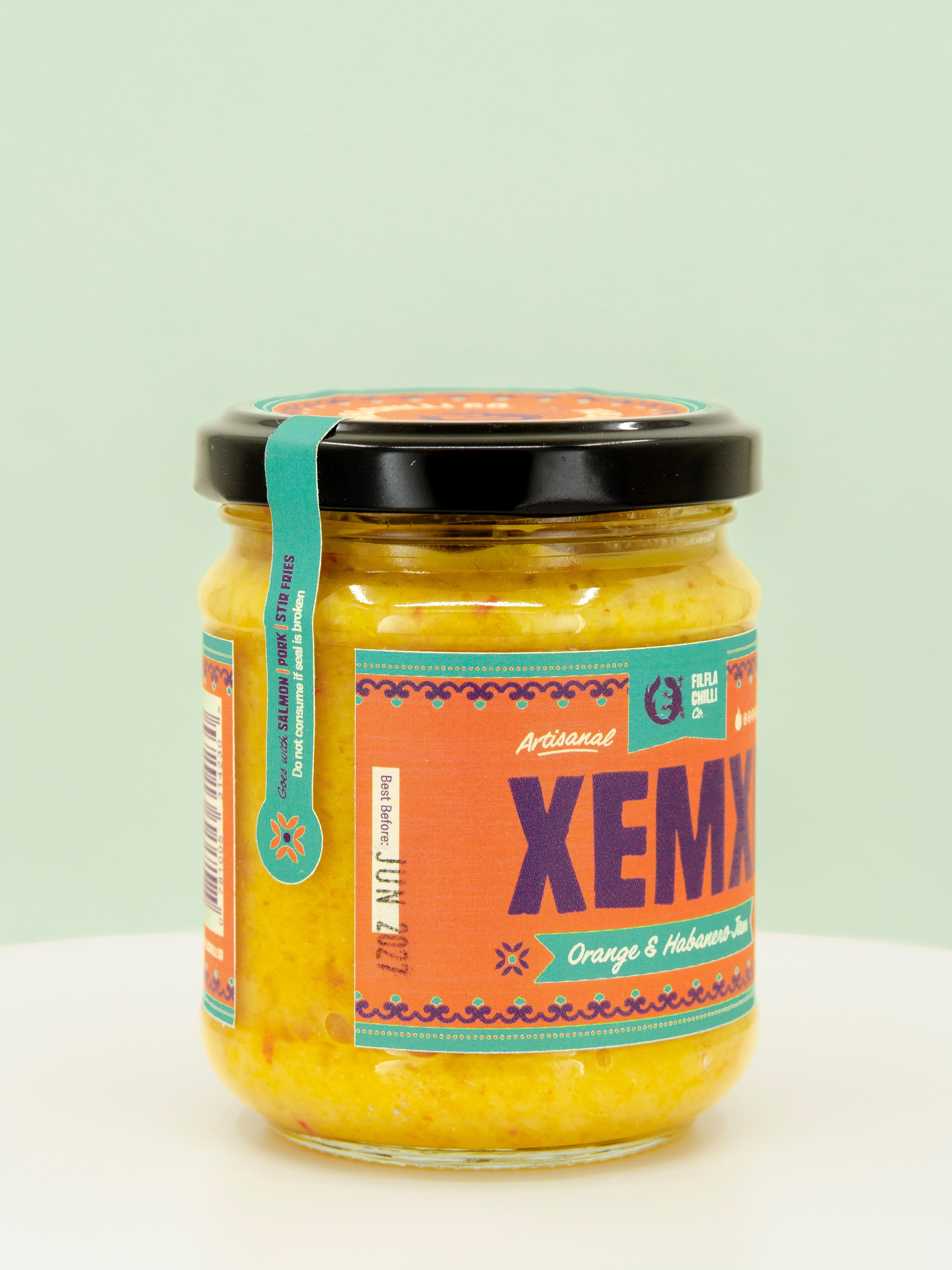 Xemxi Orange Habanero Jam
