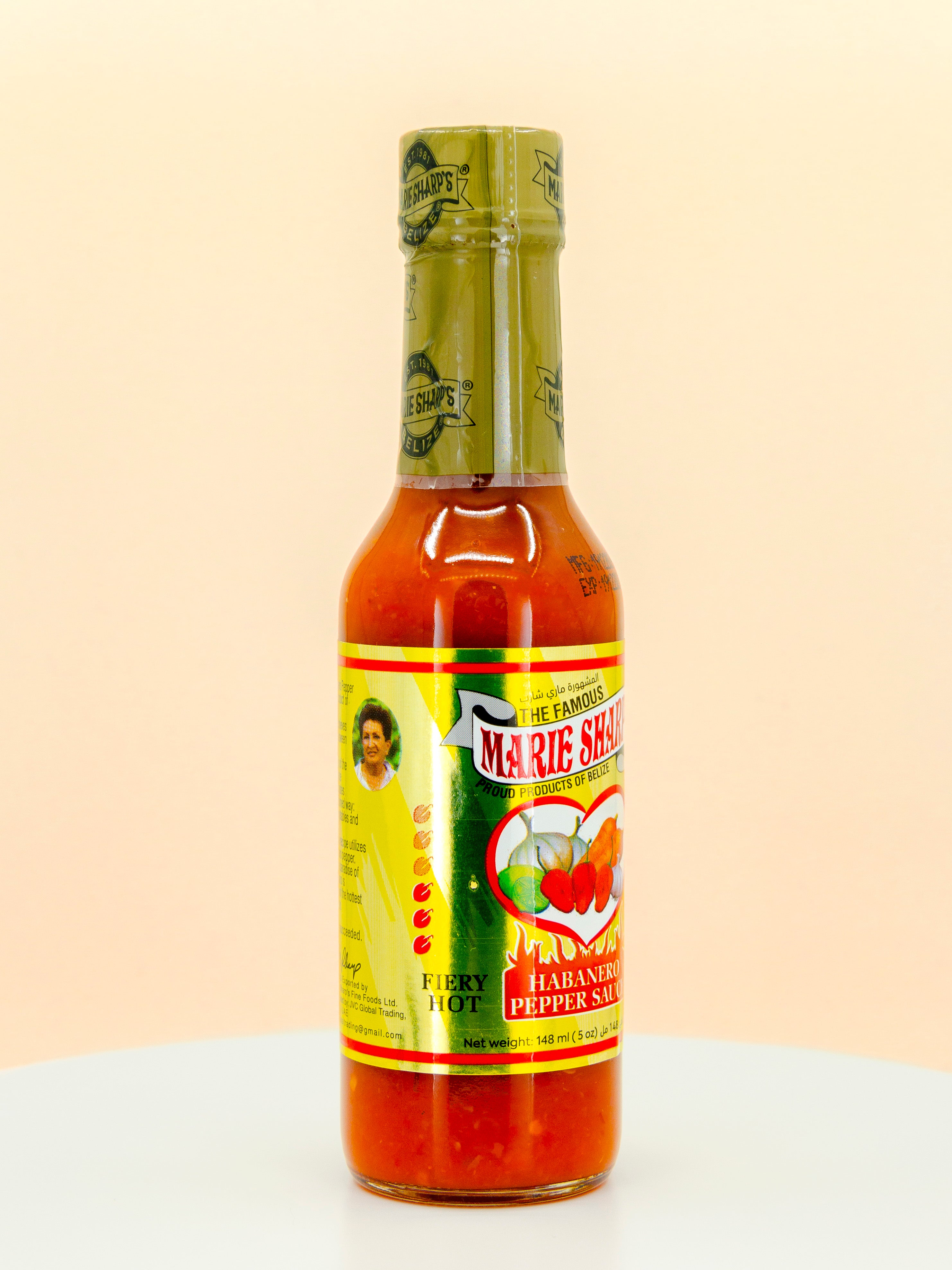 Fiery Hot Habanero Pepper Hot Sauce