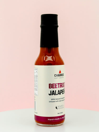CHARRED Beetroot Jalapeno Hot Sauce