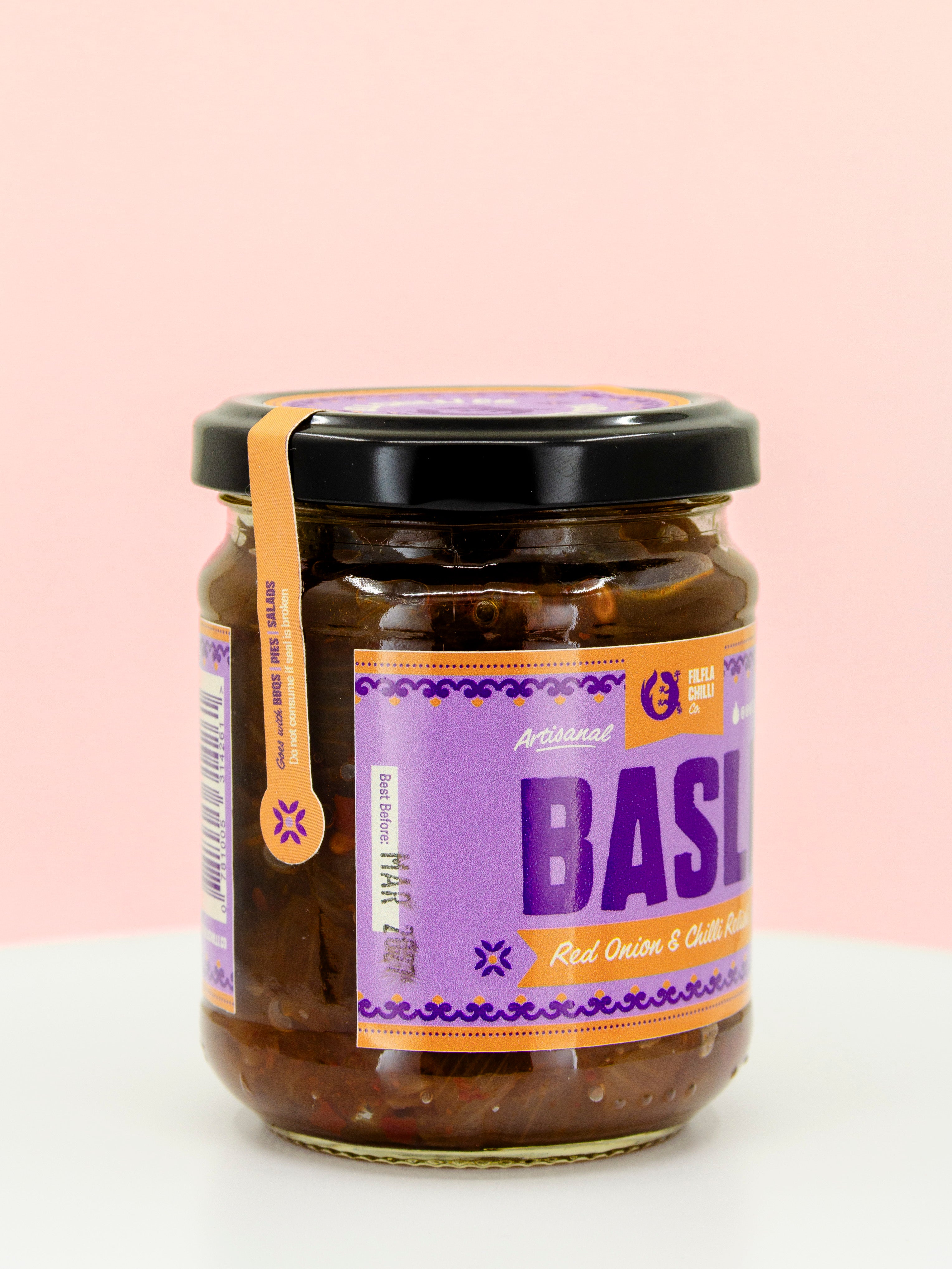 Basli Red Onion &amp; Chilli Relish