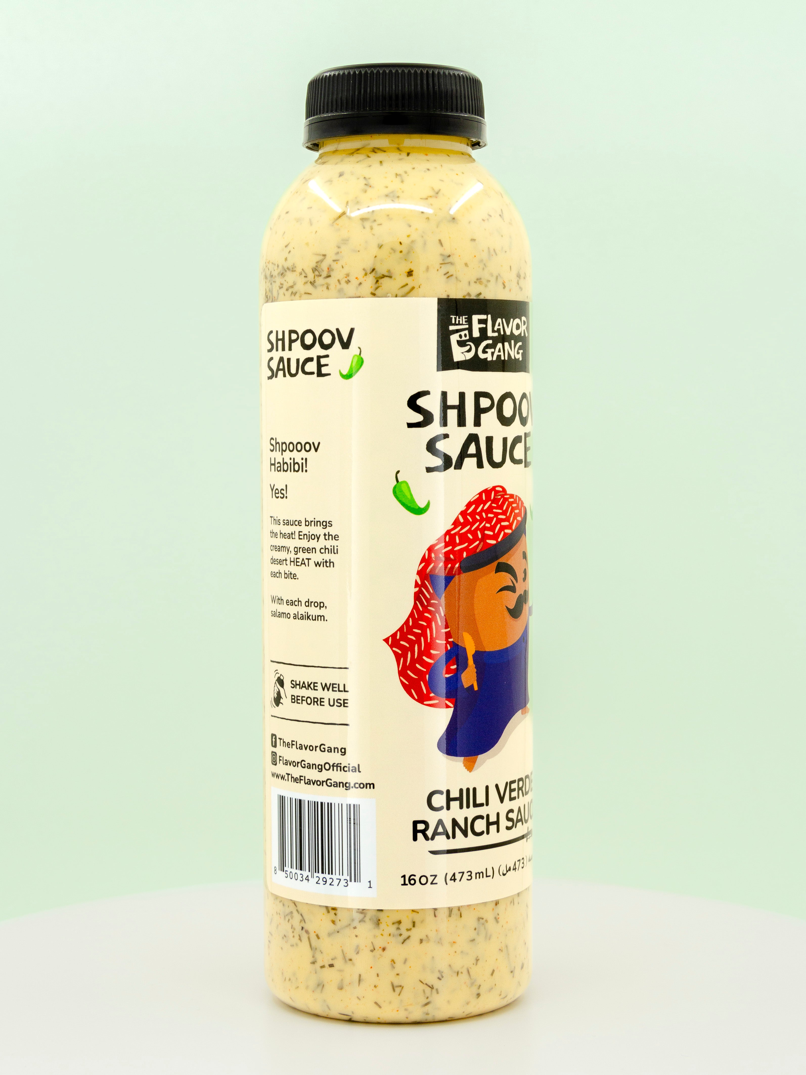 Shpoov Sauce Chilli Verde Ranch