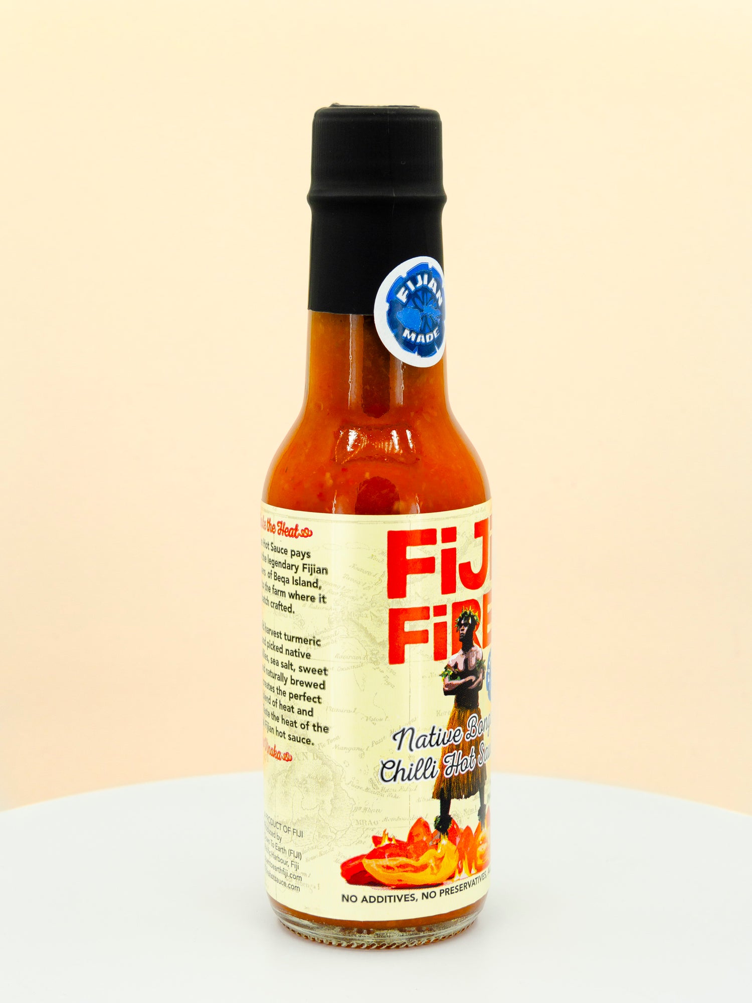 Fiji Fire Native Bongo Chilli Hot Sauce