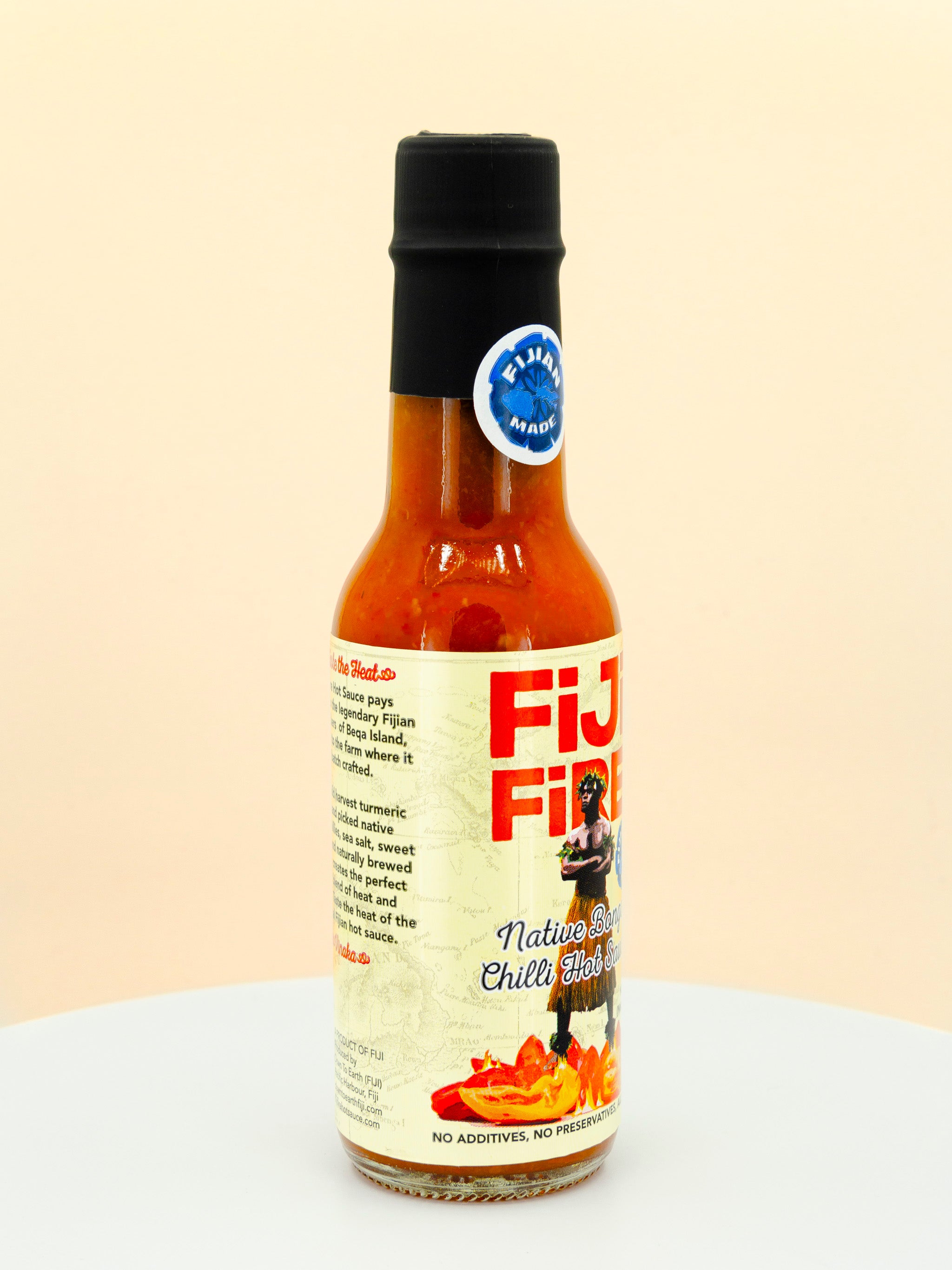Fiji Fire Native Bongo Chilli Hot Sauce