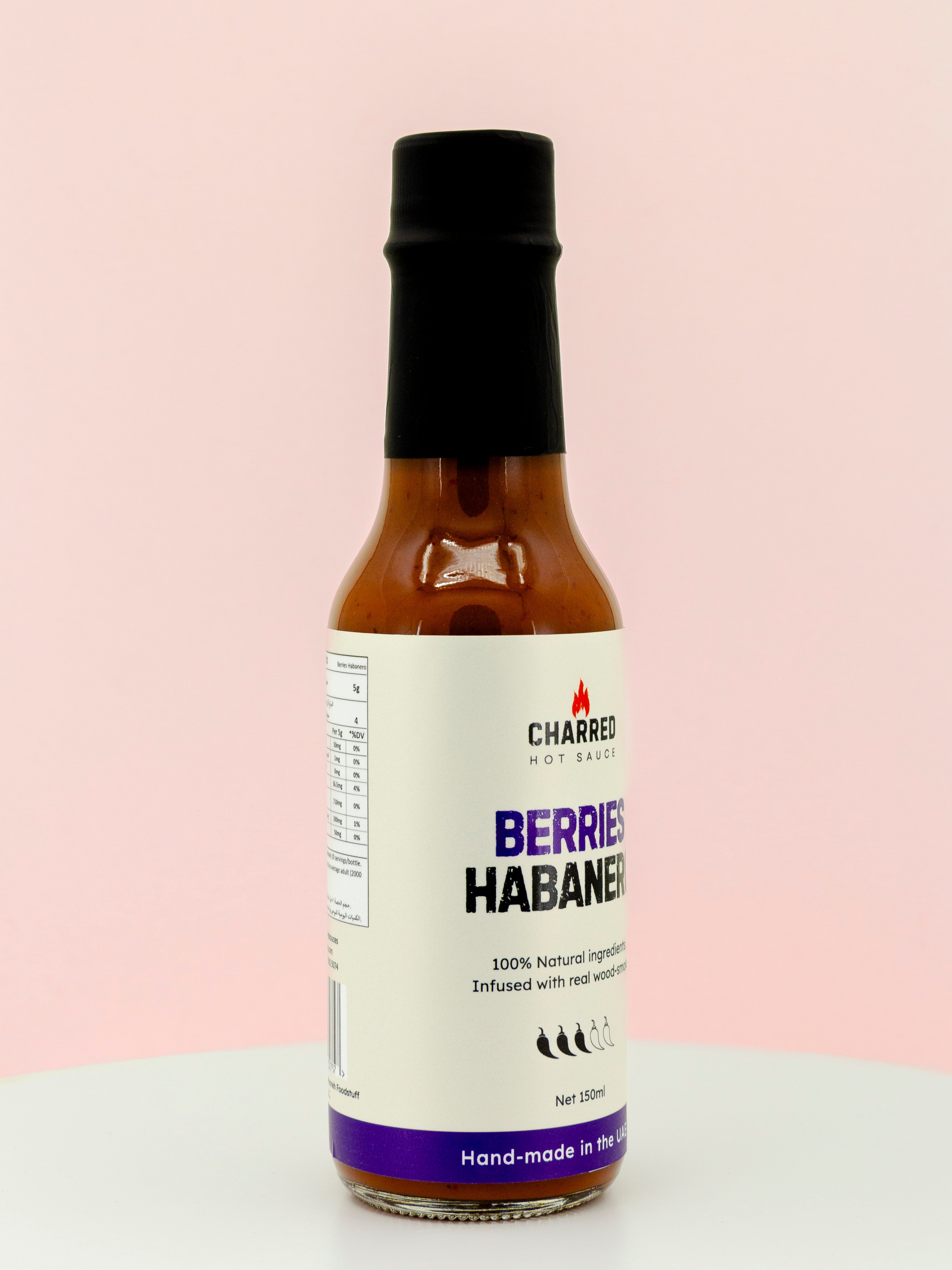 CHARRED Berries Habanero Hot Sauce