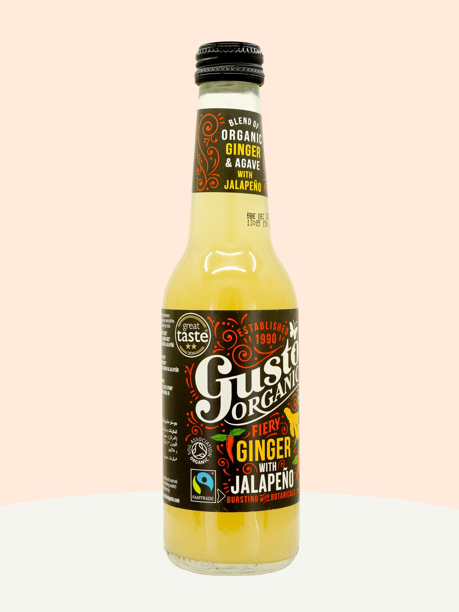 Fiery Ginger &amp; Jalapeño Sparkling Drink