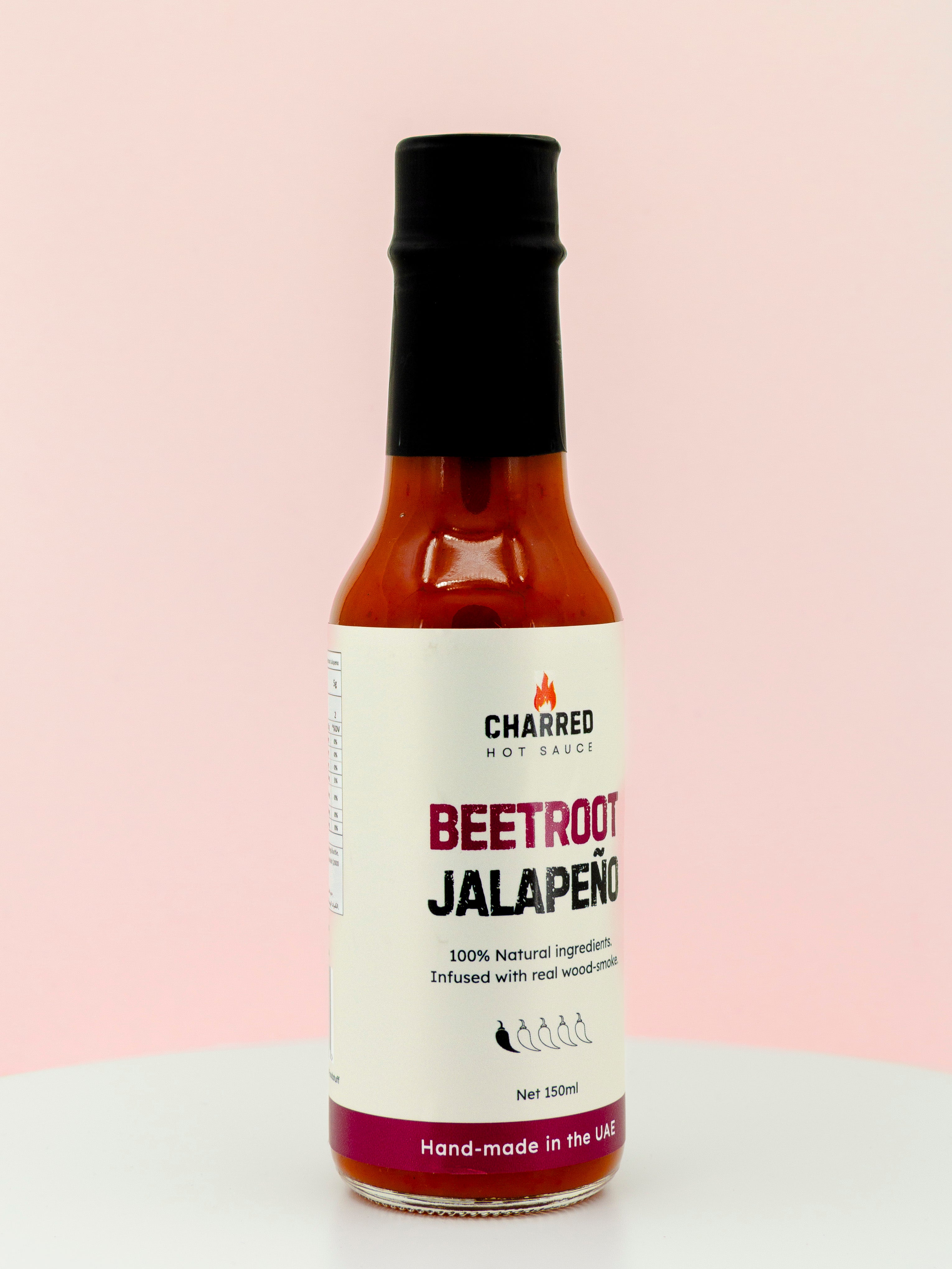 CHARRED Beetroot Jalapeno Hot Sauce