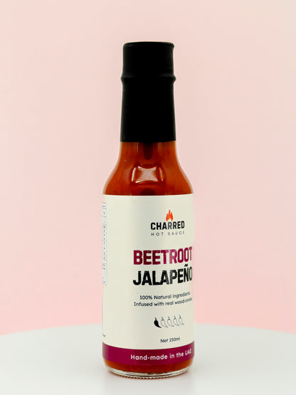CHARRED Beetroot Jalapeno Hot Sauce