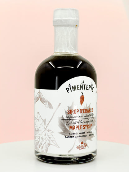 Chipotle-Infused Hot Maple Syrup