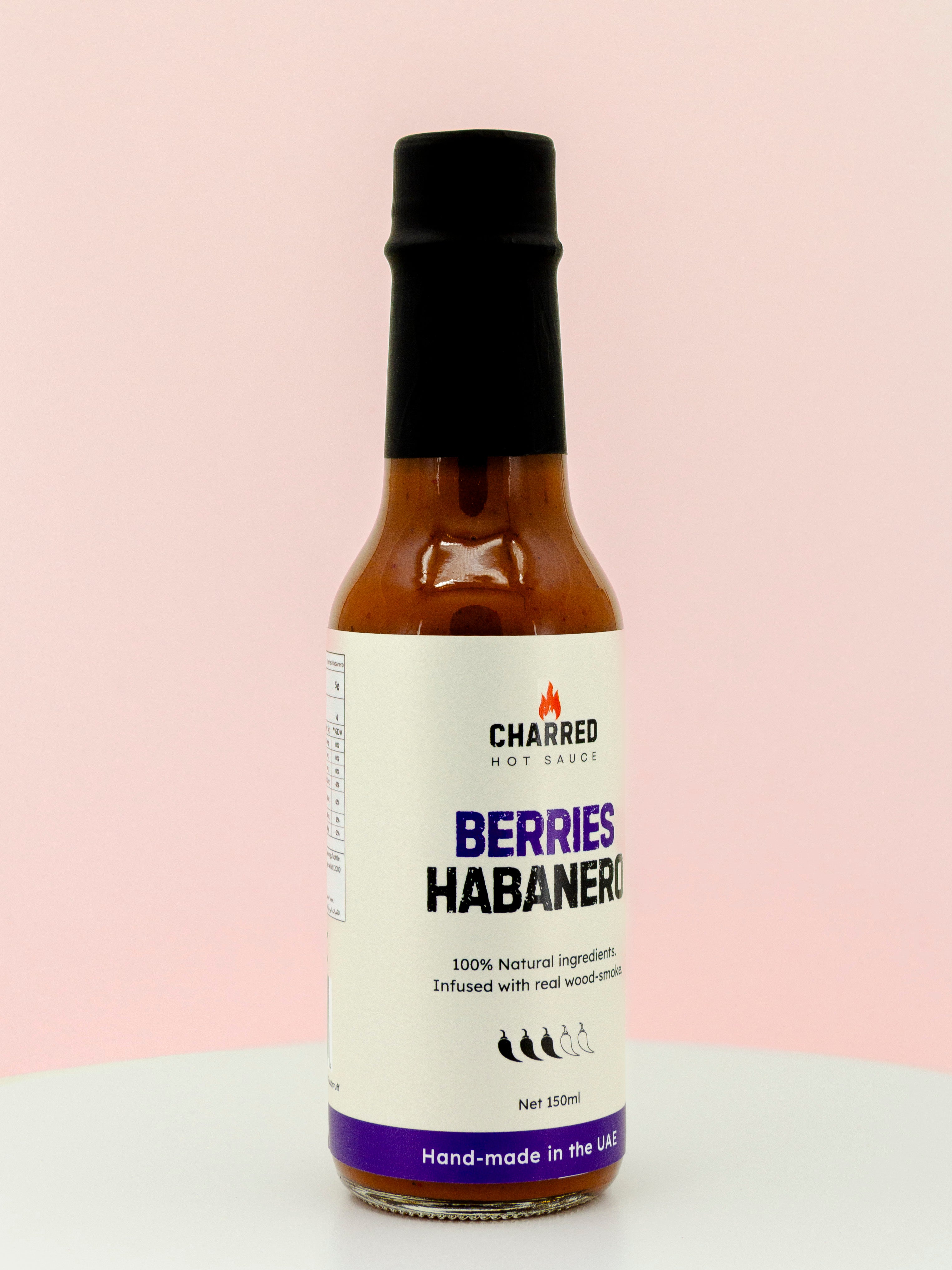 CHARRED Berries Habanero Hot Sauce