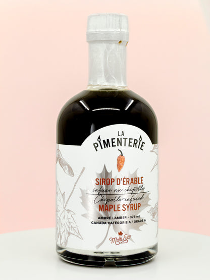 Chipotle-Infused Hot Maple Syrup