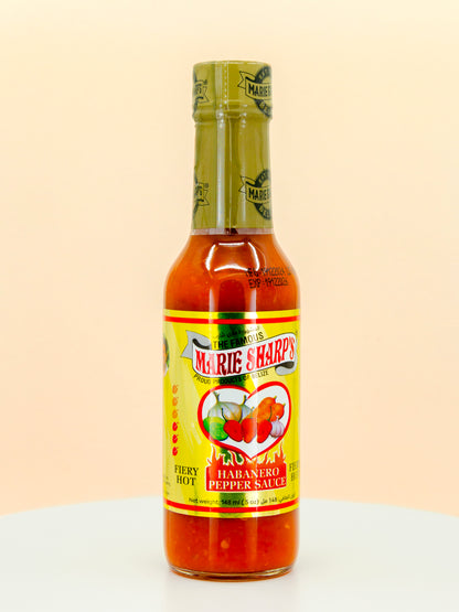 Fiery Hot Habanero Pepper Hot Sauce