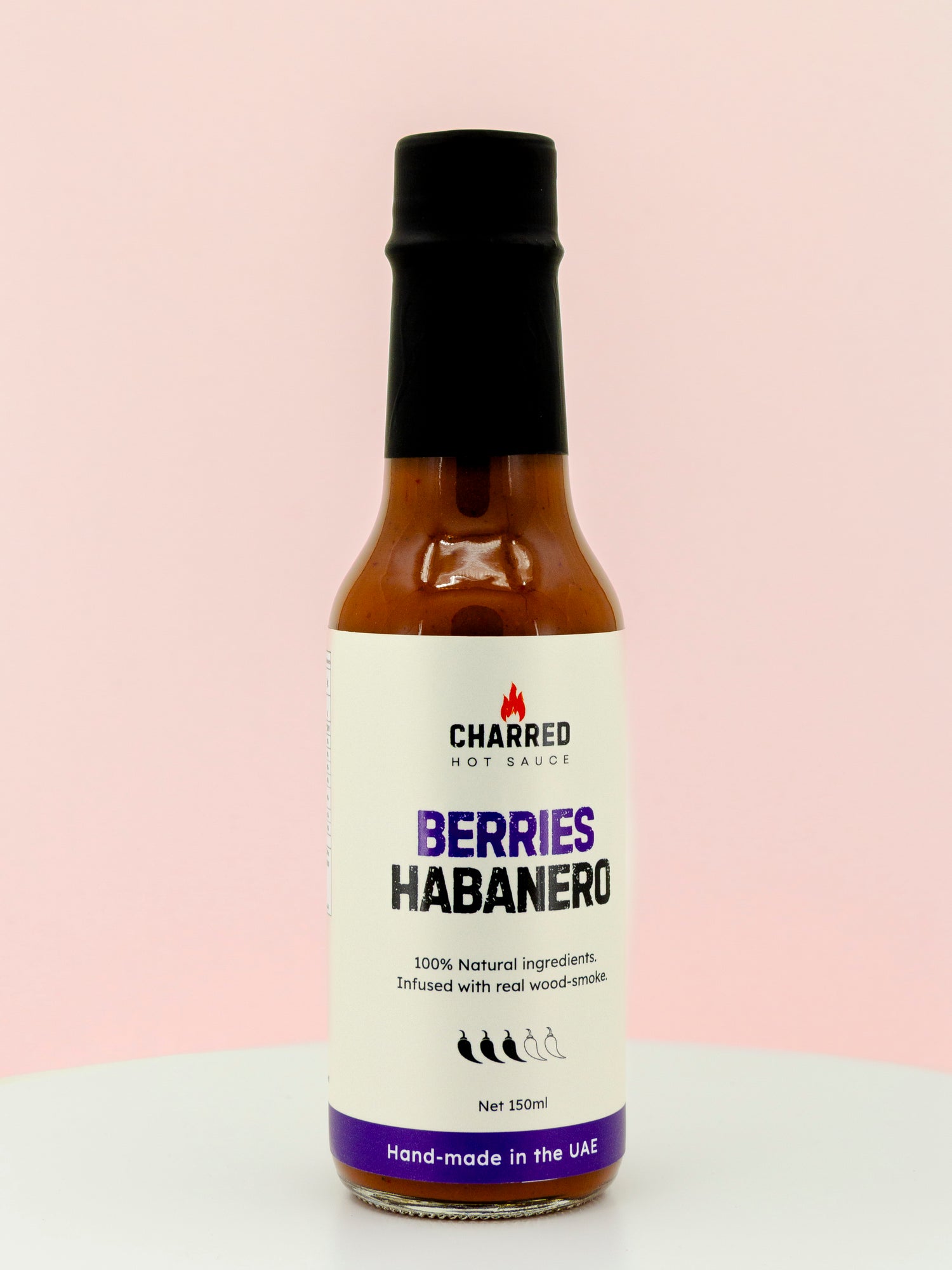 CHARRED Berries Habanero Hot Sauce