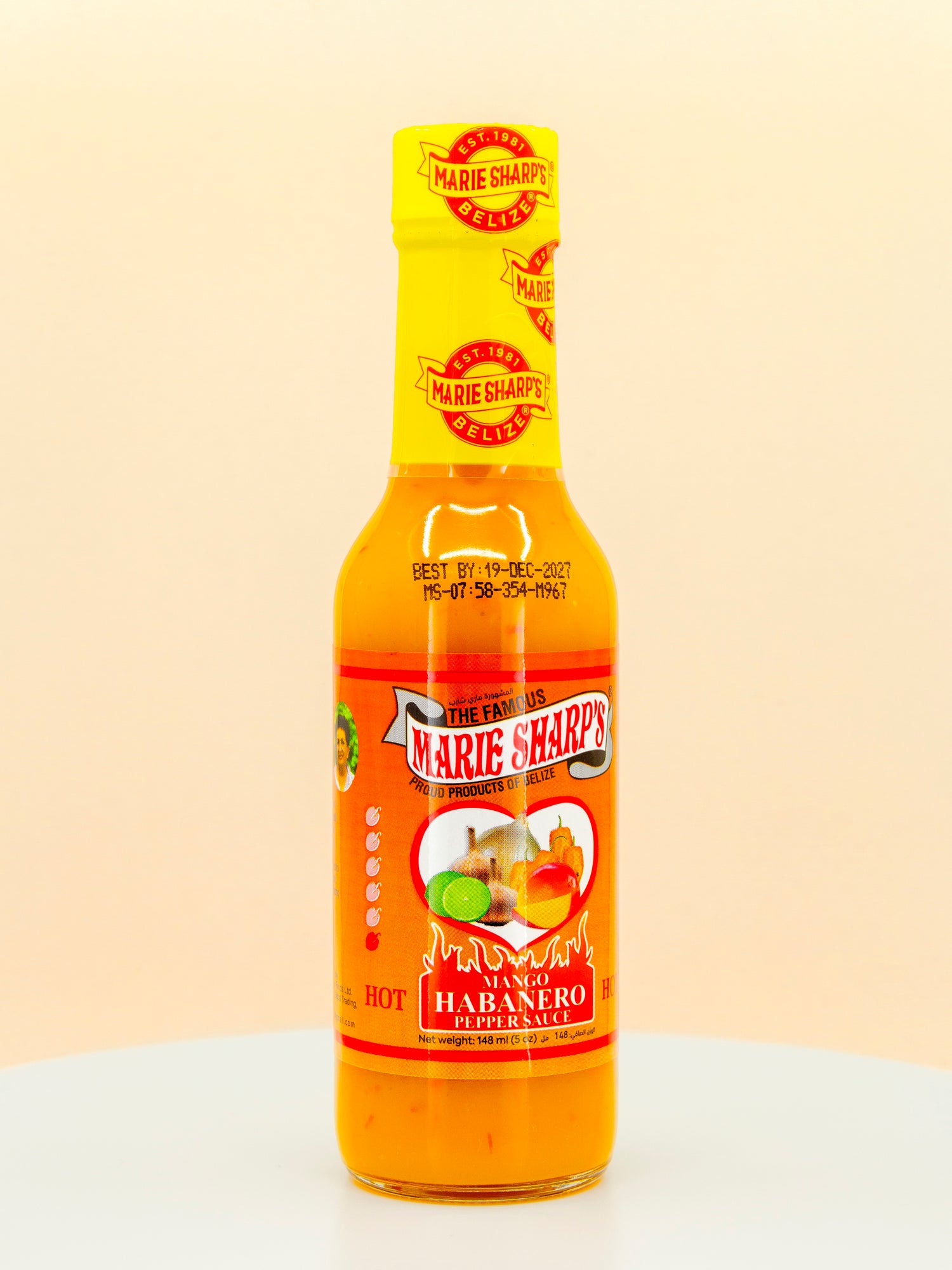 Mango Habanero Pepper Hot Sauce