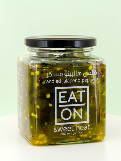 SWEET HEAT Candied Jalapeño Peppers